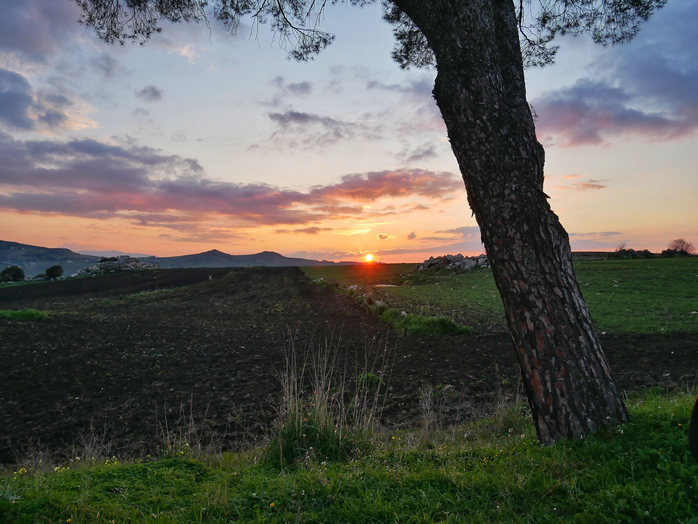 Hills central Sicily
