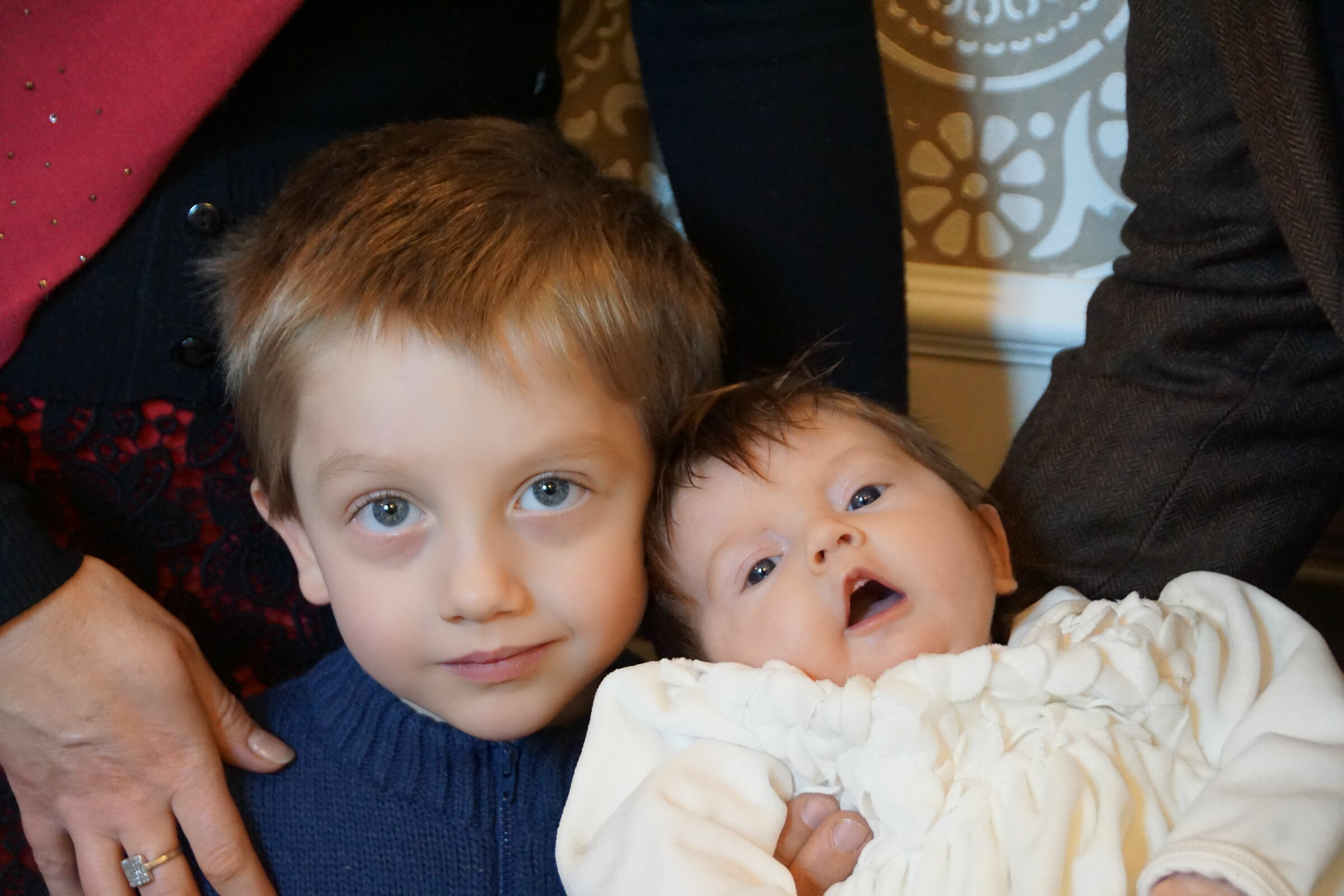 Well-arrived little sister