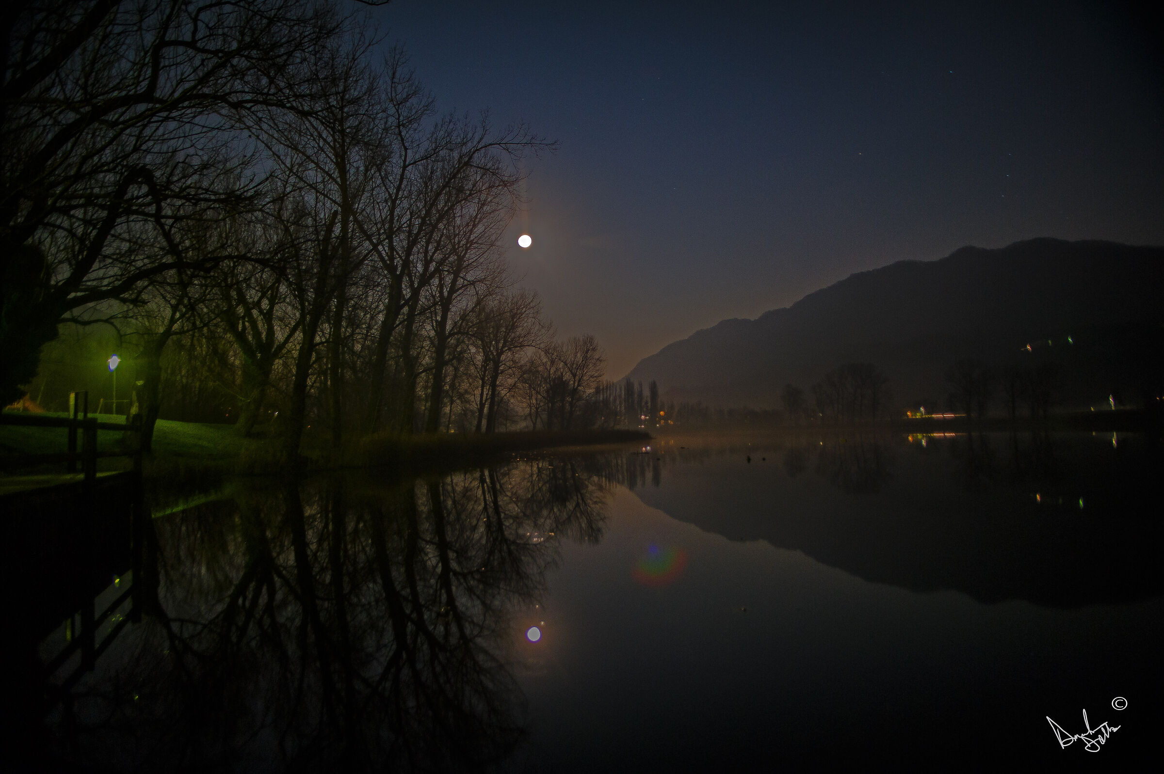 the night at the lake