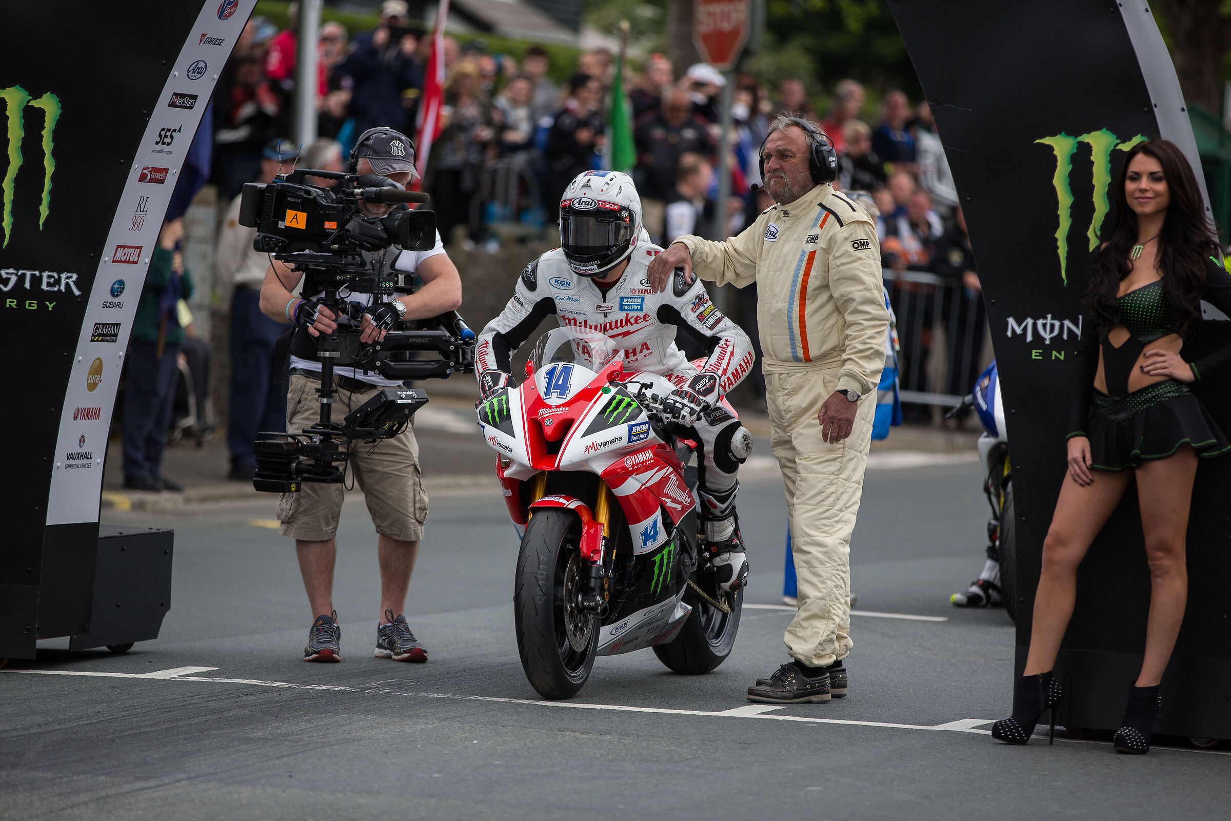 Josh Brookes - Start Line