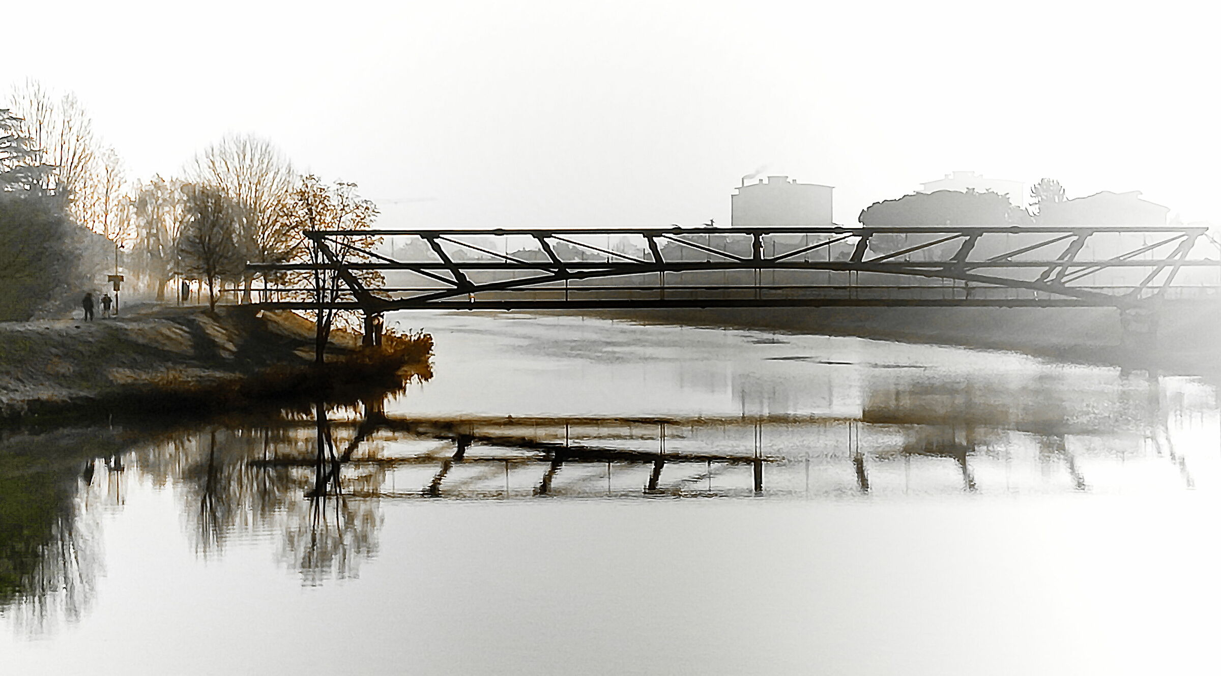 Foggy morning in Padua