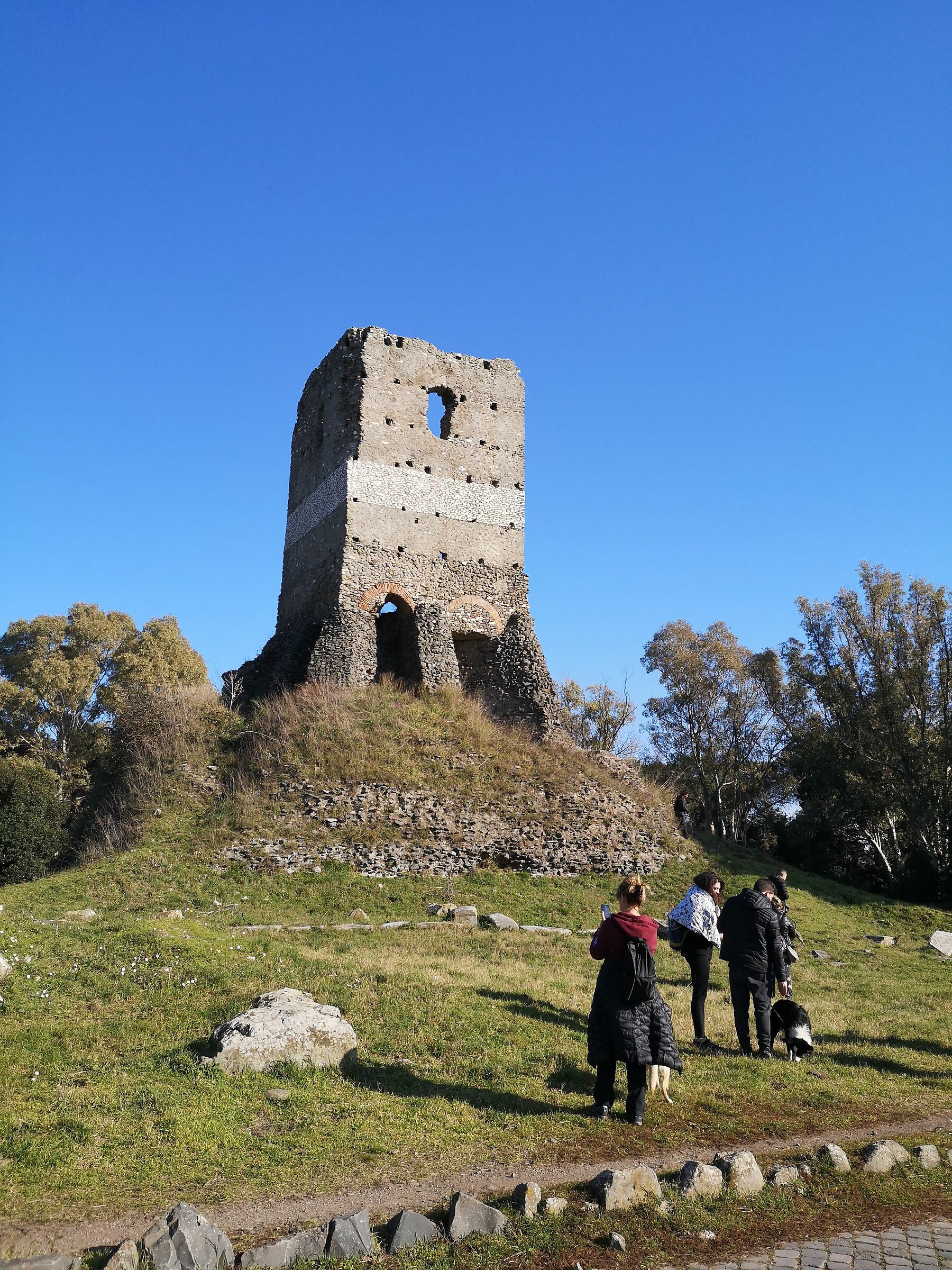 Old tower on Appia Antica