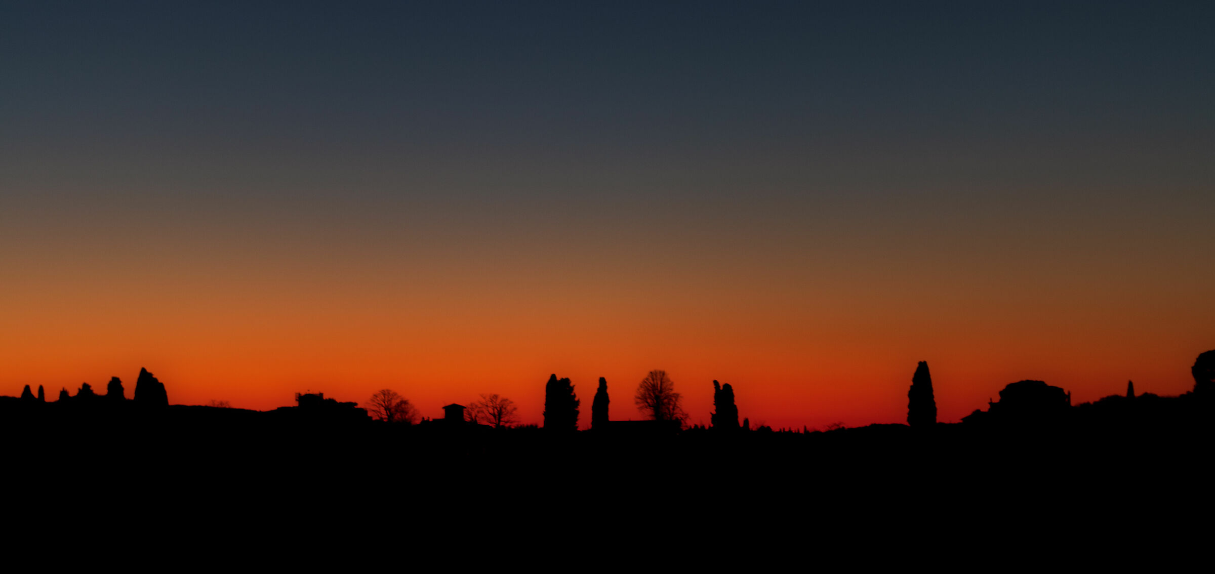 ombre al tramonto