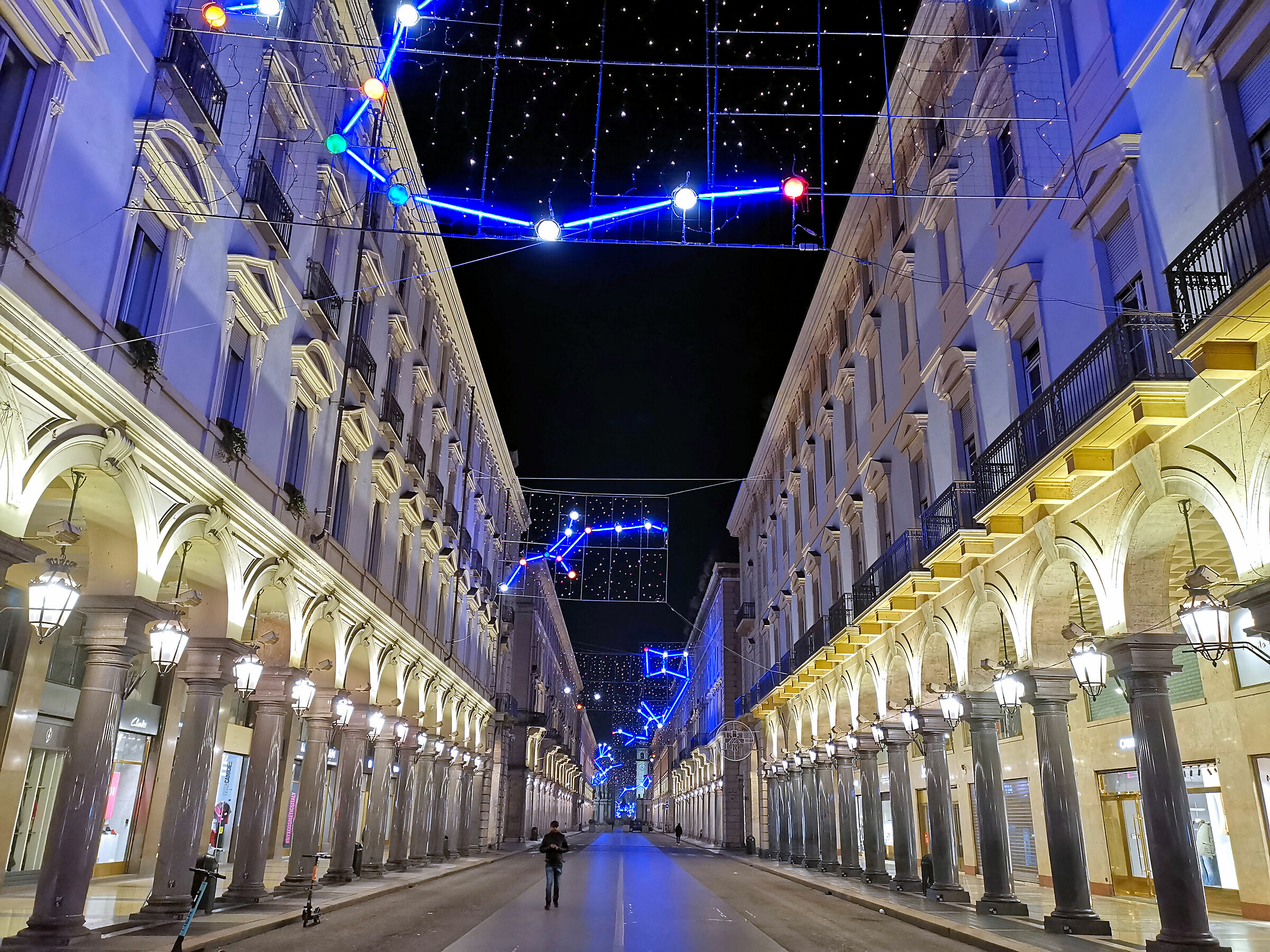 Turin Christmas lights