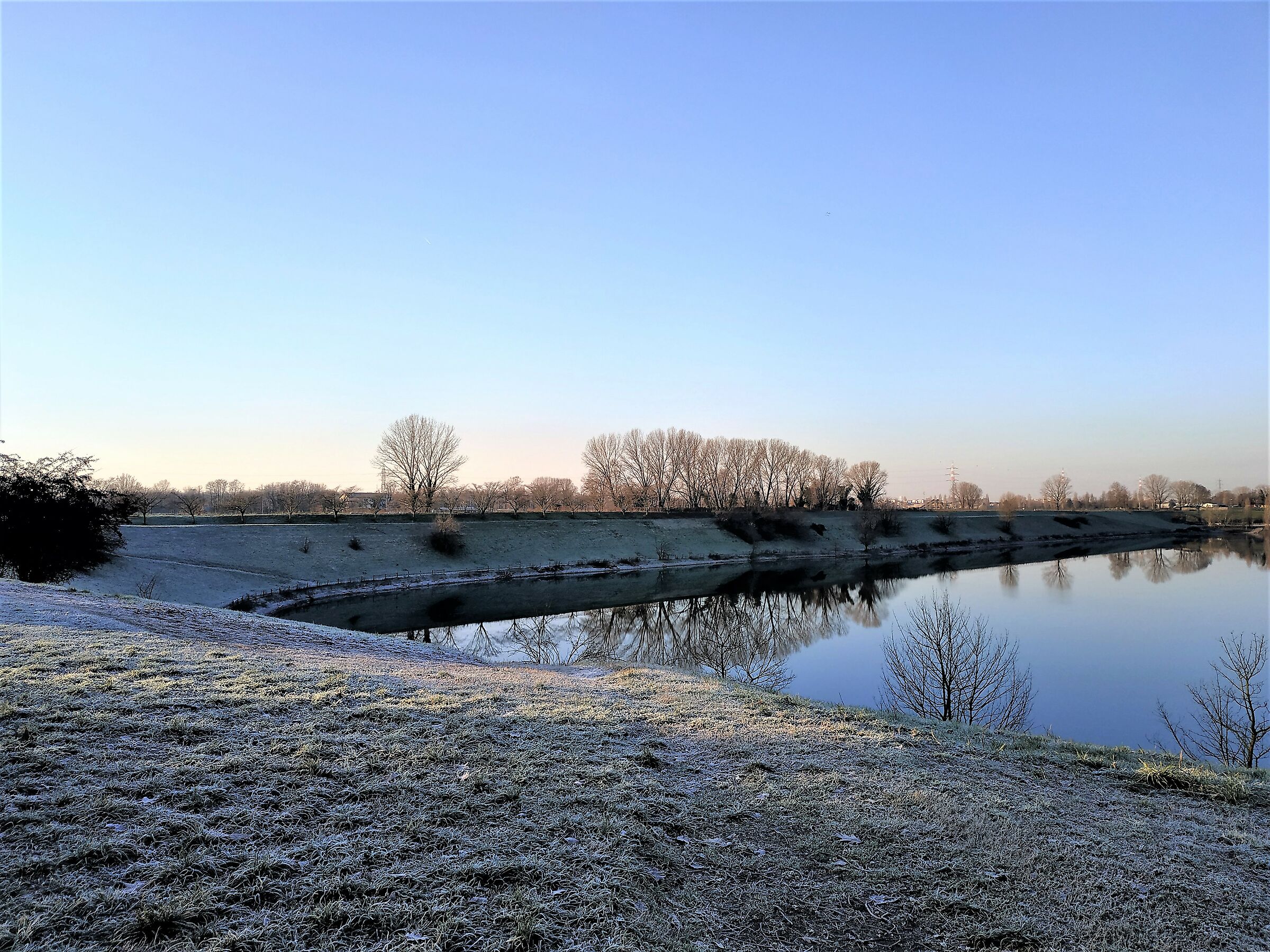 In the park Increa in ... minus three degrees.