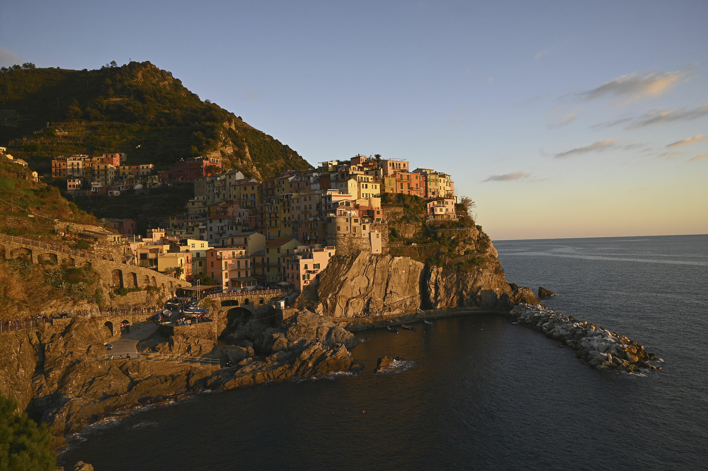 Tramonto a Manarola