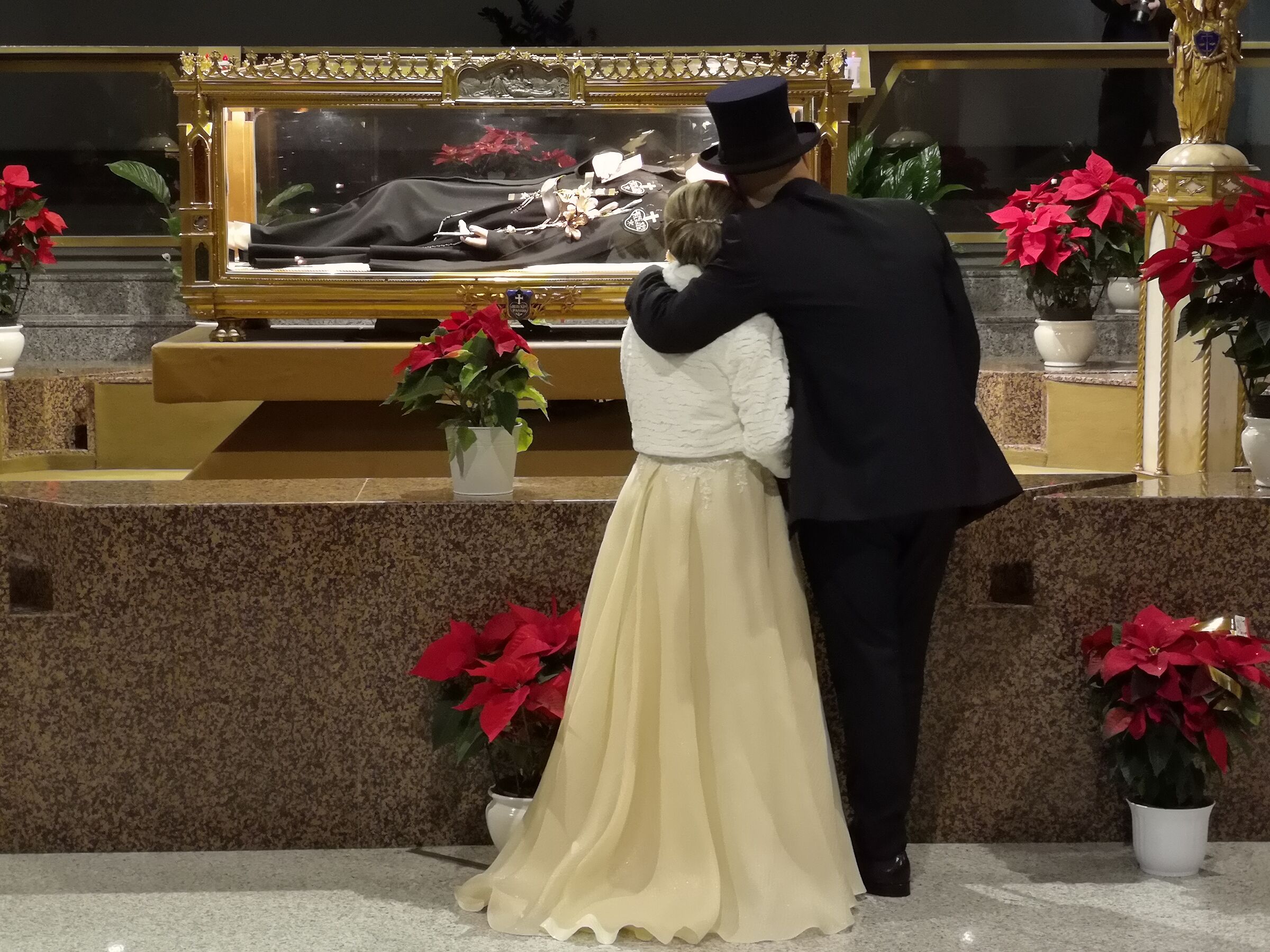 forever, with the help of the saint