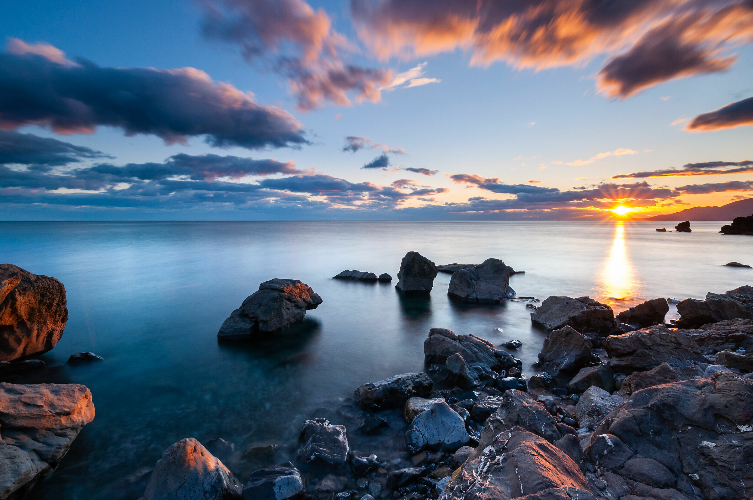 Tramonto a Villammare