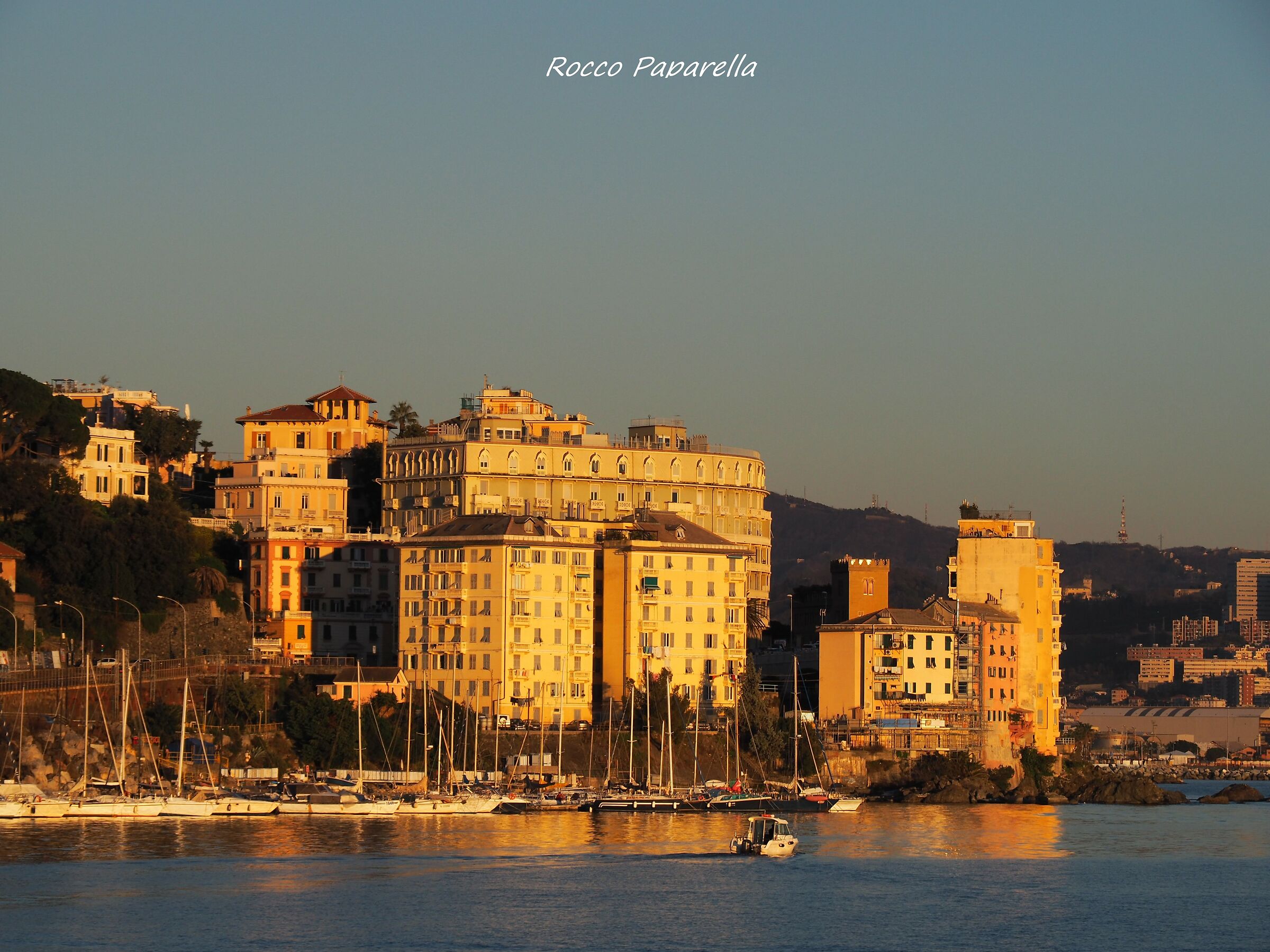 Genoa goldenhour