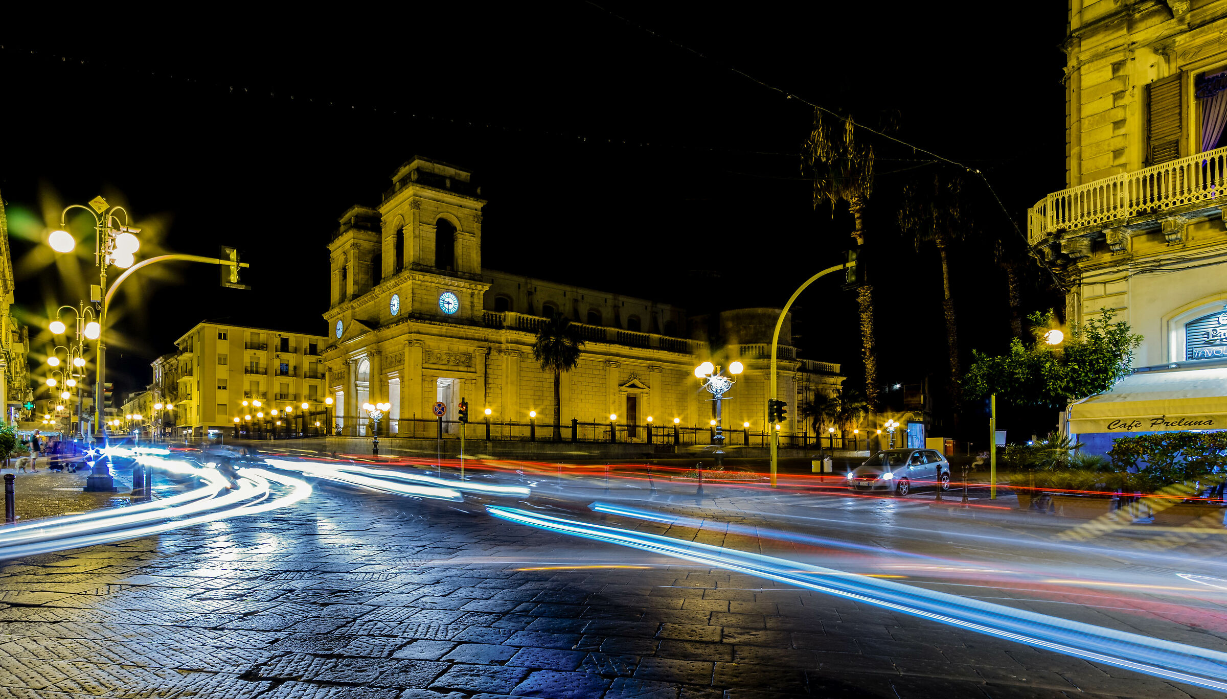 Giochi di luce in città