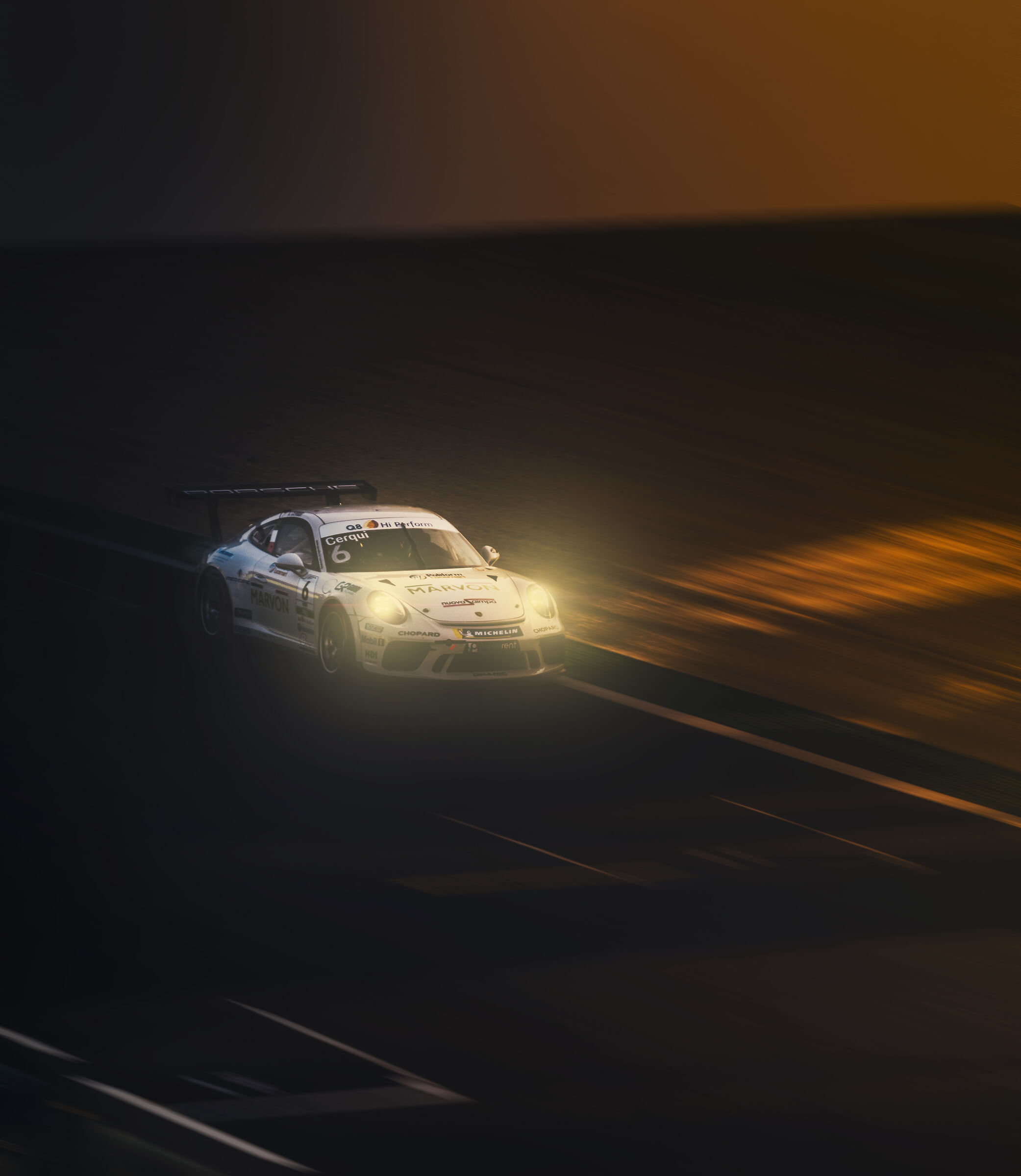 White Porsche (Panning Version)