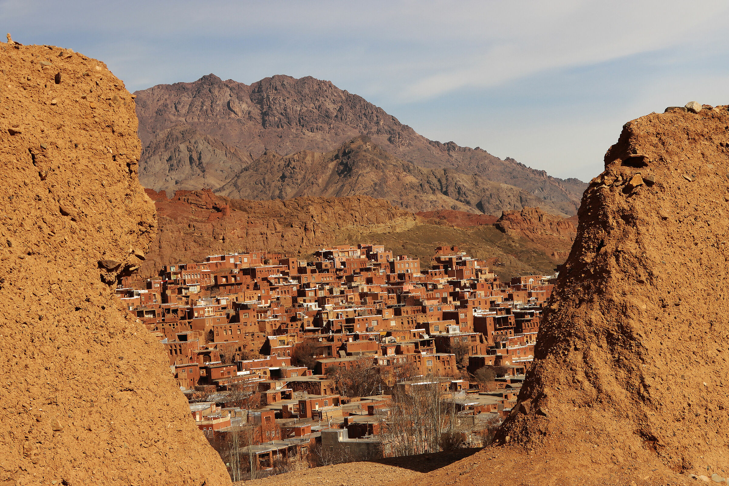 Abyaneh , antico villaggio iraniano
