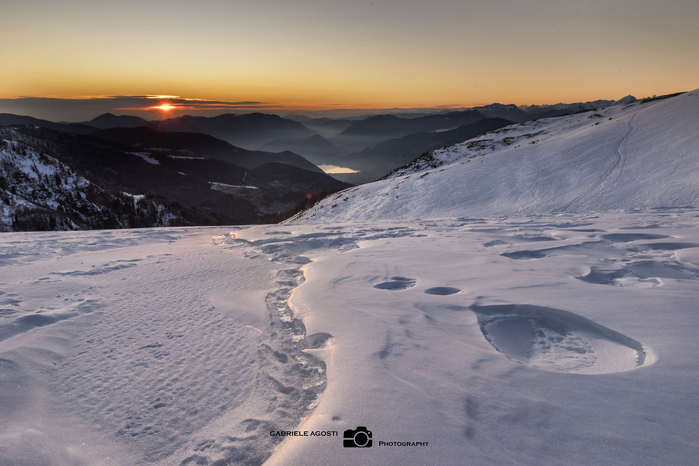 Tramonto da Plan Montecampione