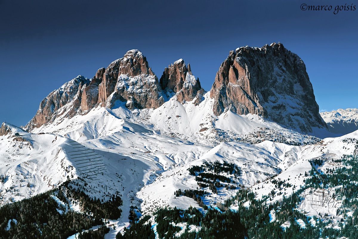 Sassopiatto, Cinque dita e Sassolungo 2