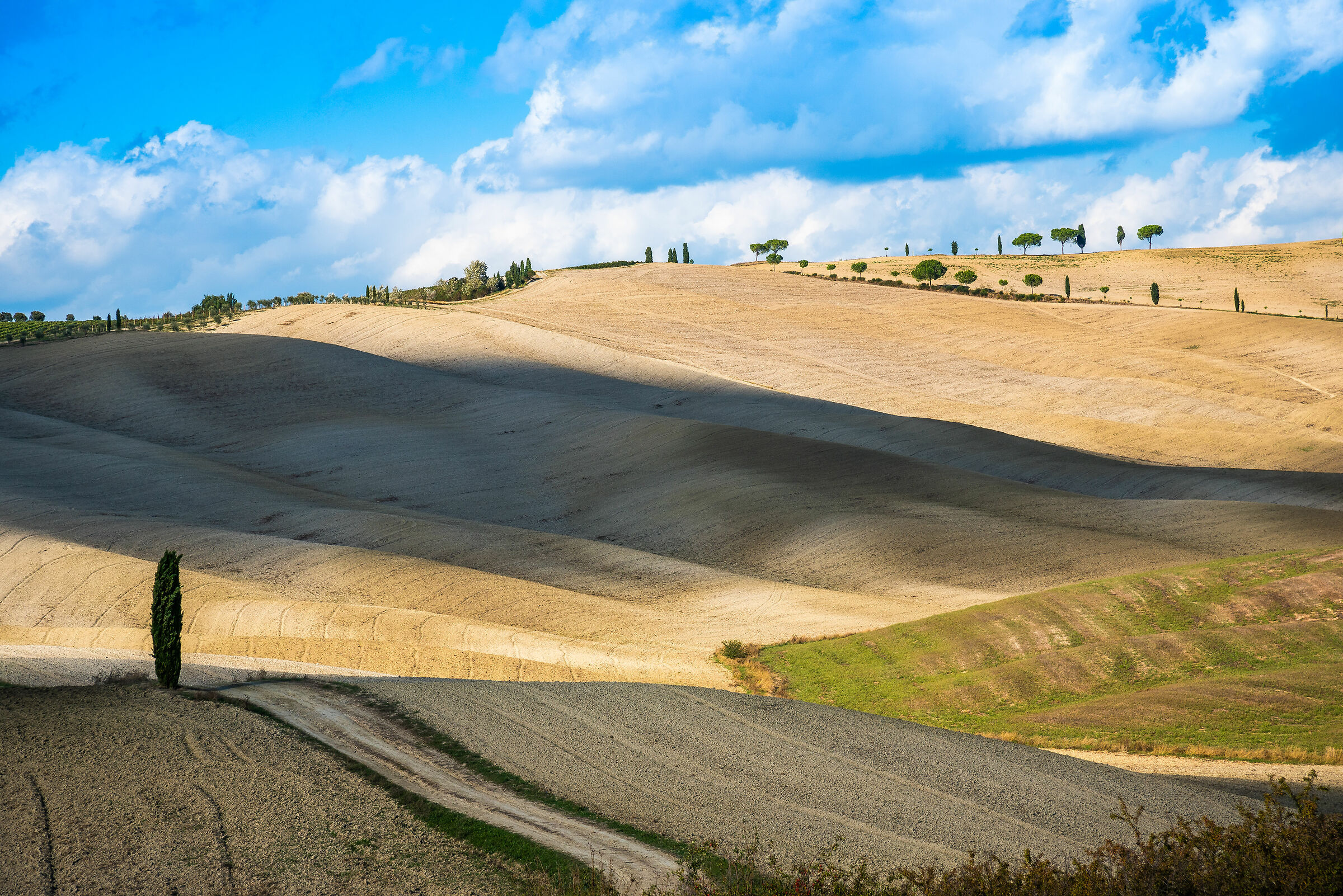 Ombre sulla Val d'Orcia