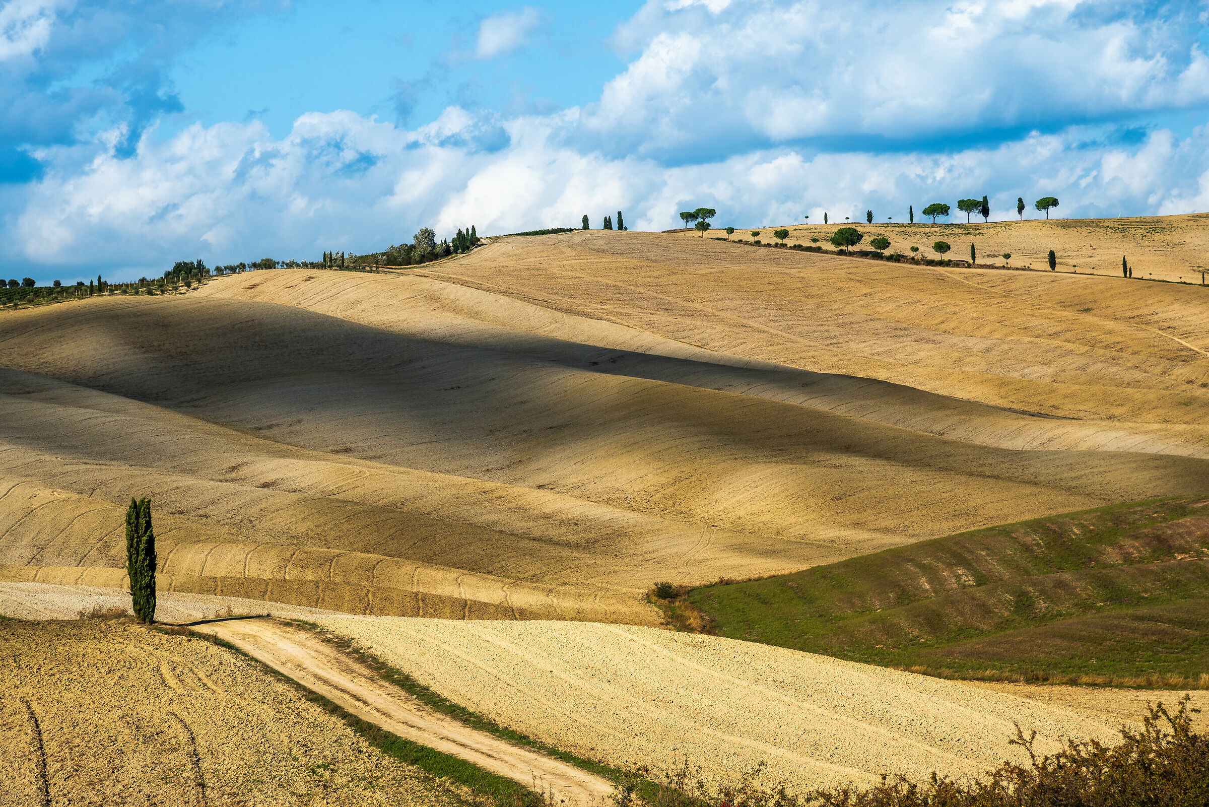Ombre sulla Val d'Orcia