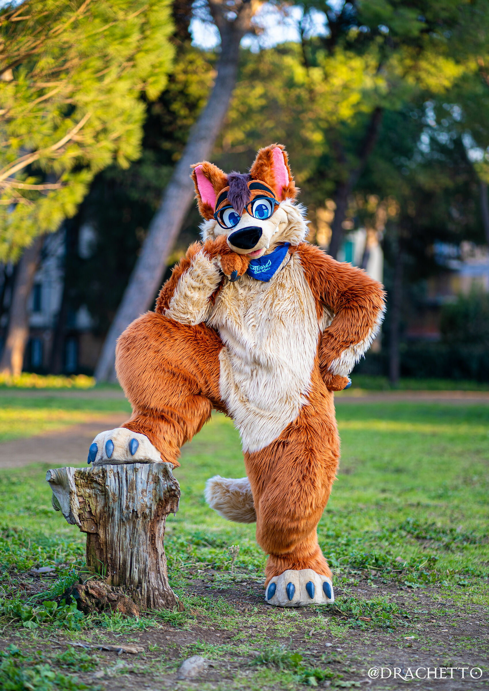 Joey a Villa Torlonia