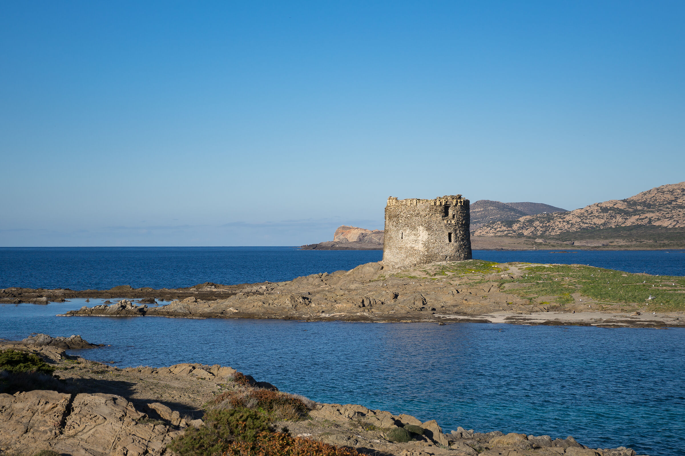 Torretta al sole invernale