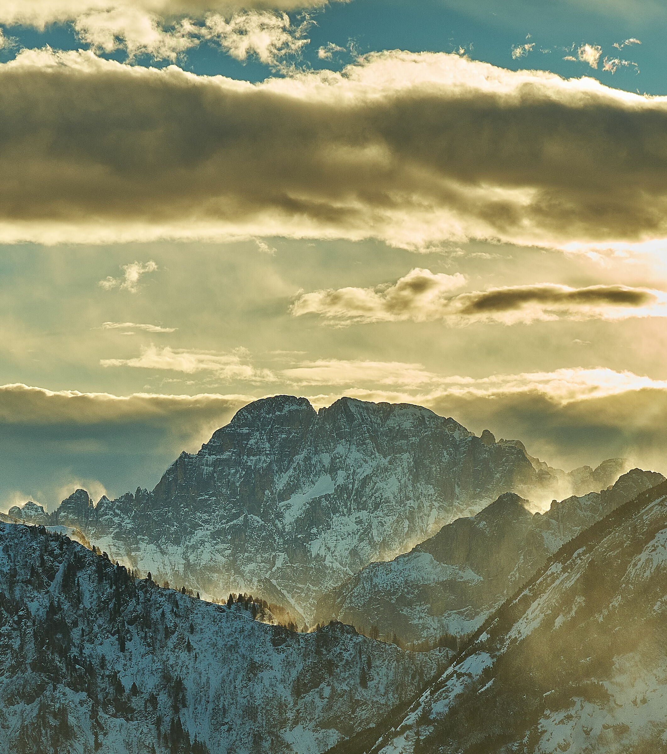 Top of the Fedaia Pass