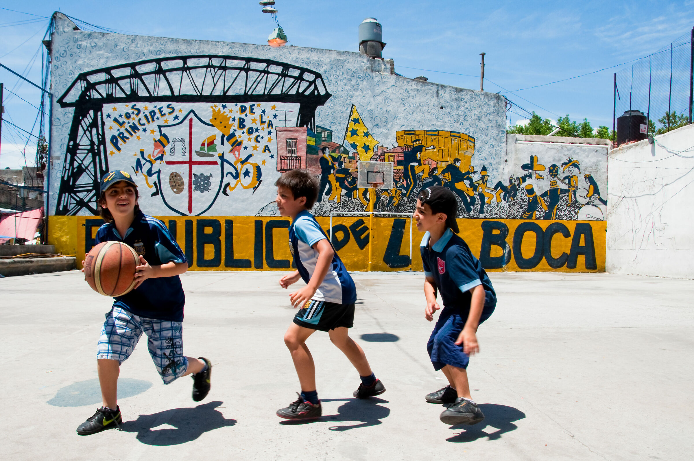 Baloncesto en La Boca