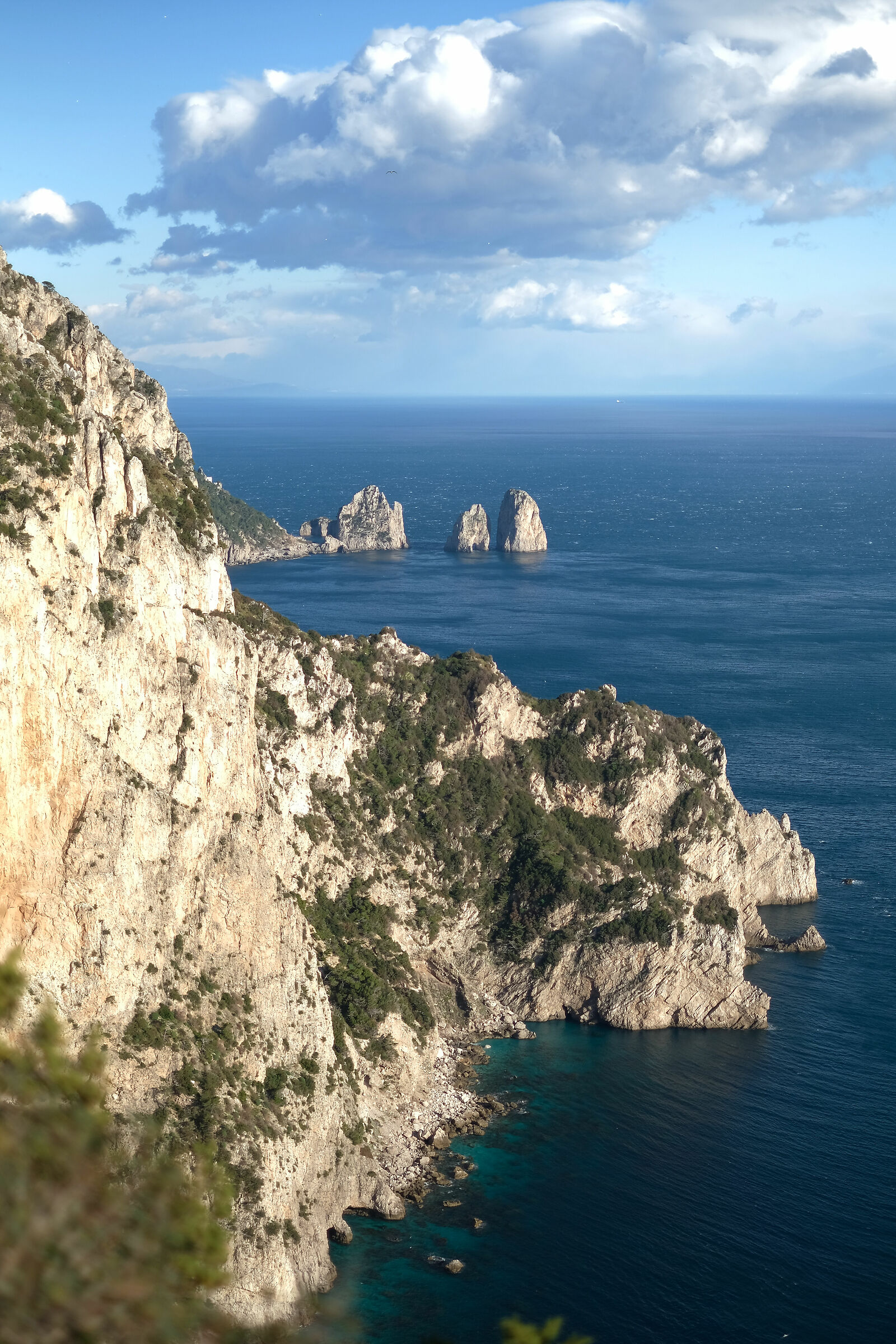 Faraglioni from the Migliara