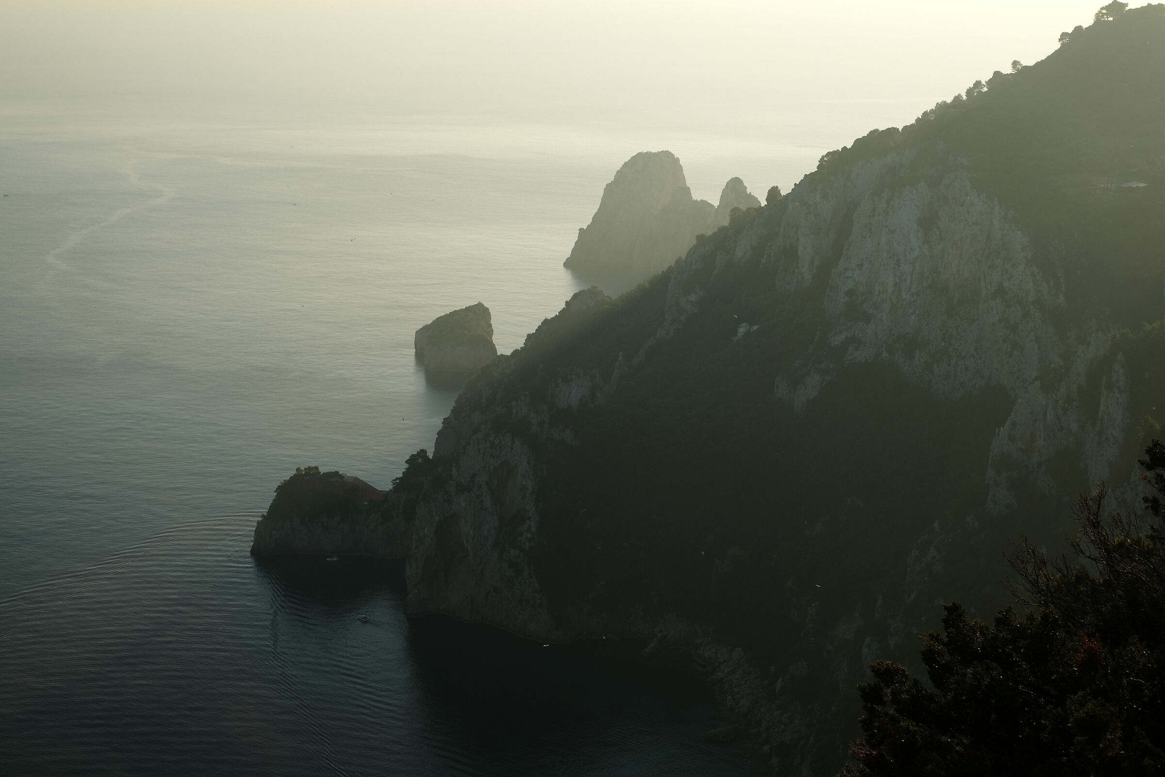 Faraglioni from behind