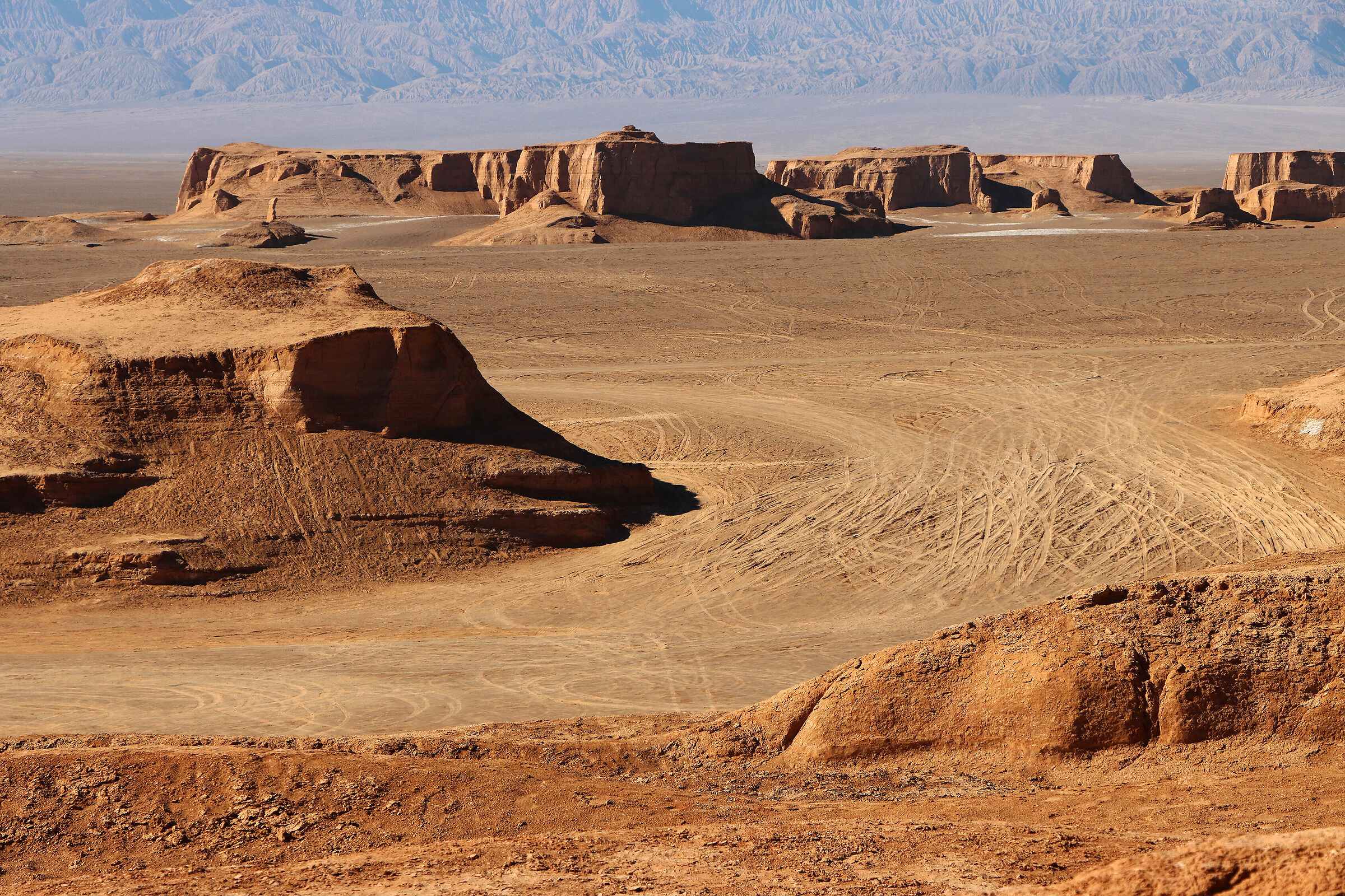 deserto Kalut , piste dell'Afganistan
