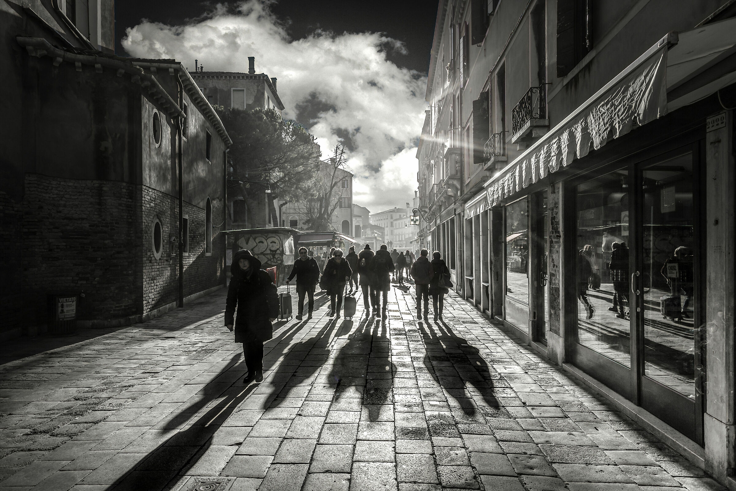 Shadows in Venice
