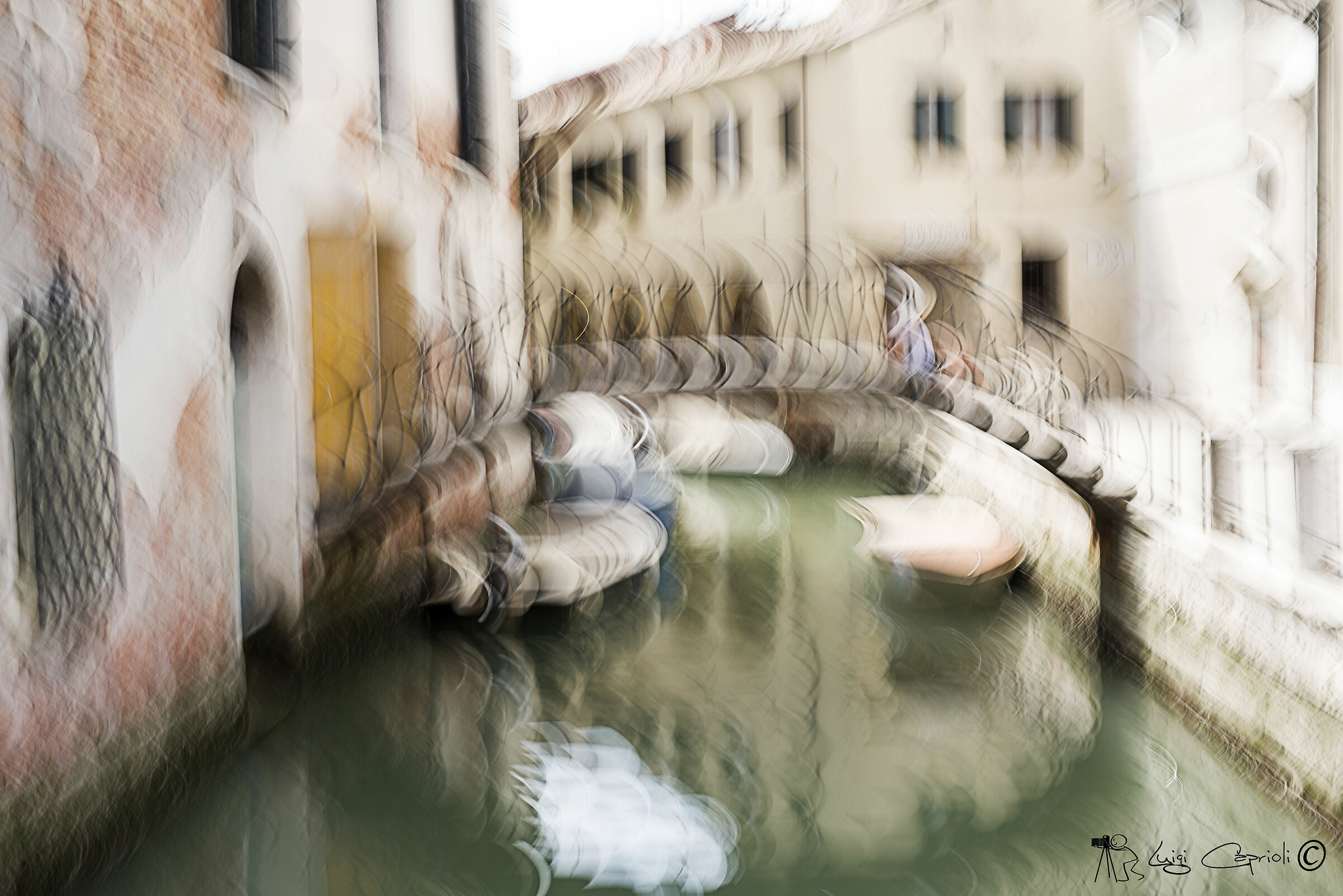 between the bridges of Venice