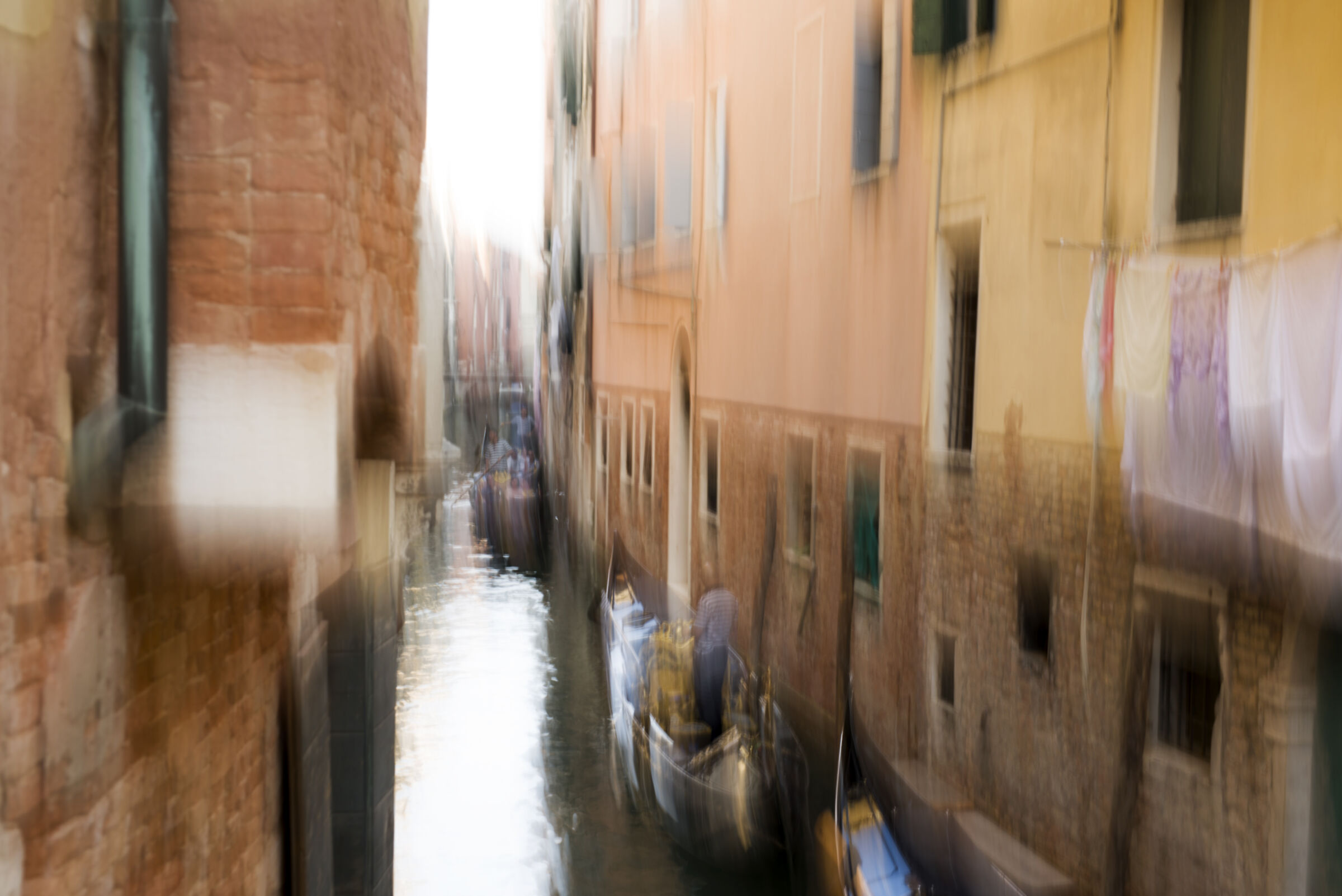 on the canals of Venice