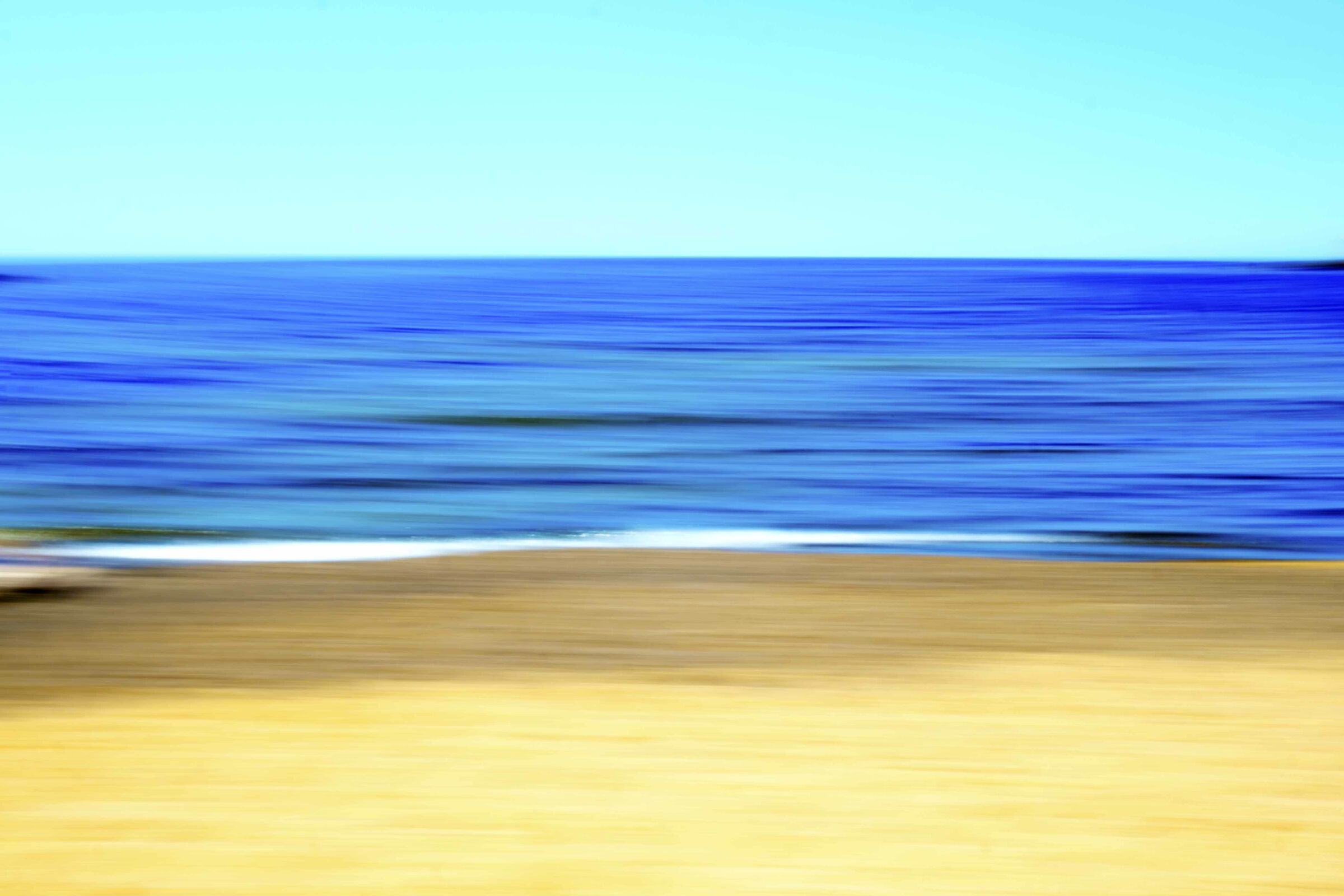 sea and sky sun in Menorca