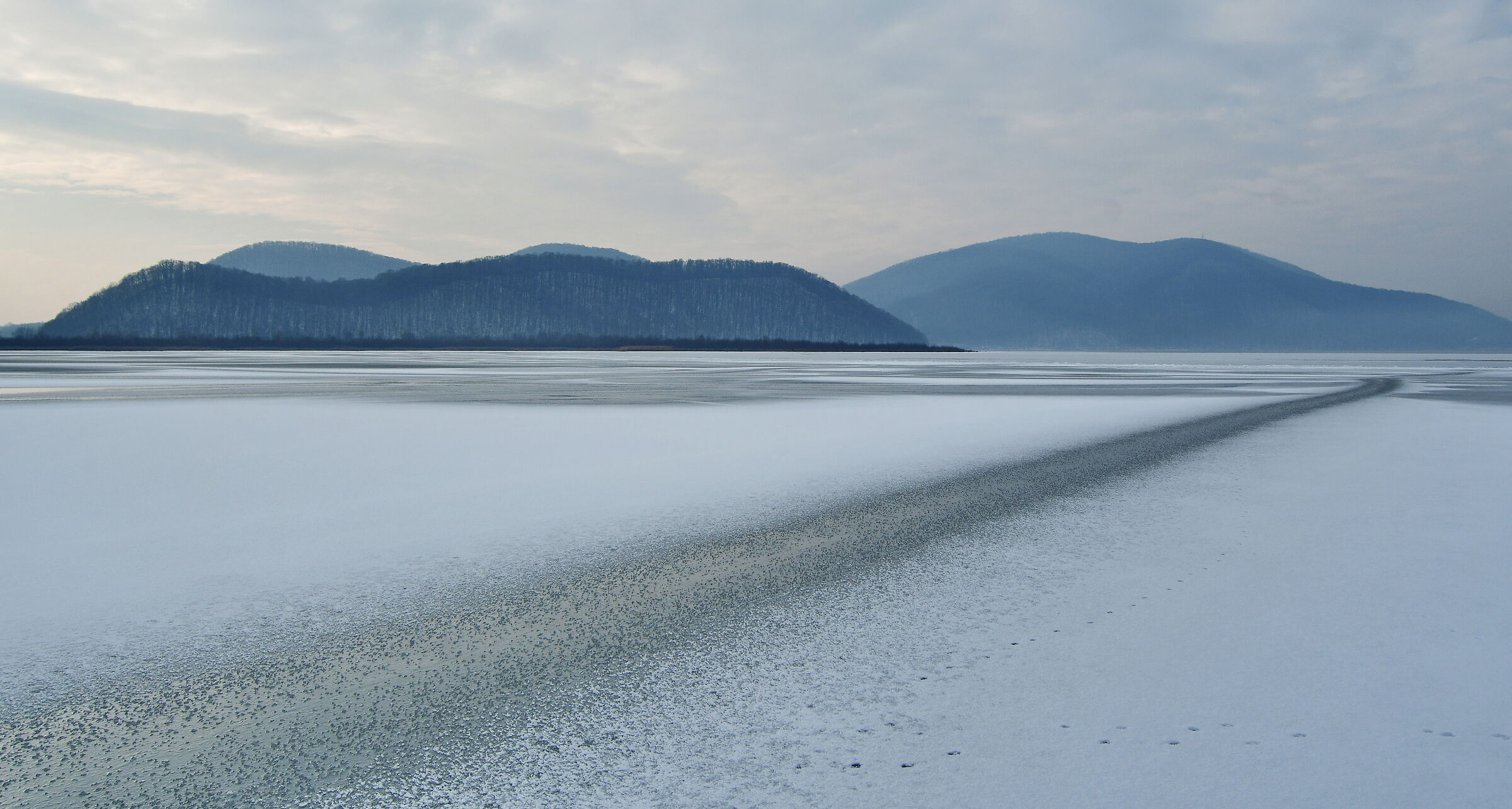 strada per l'inverno