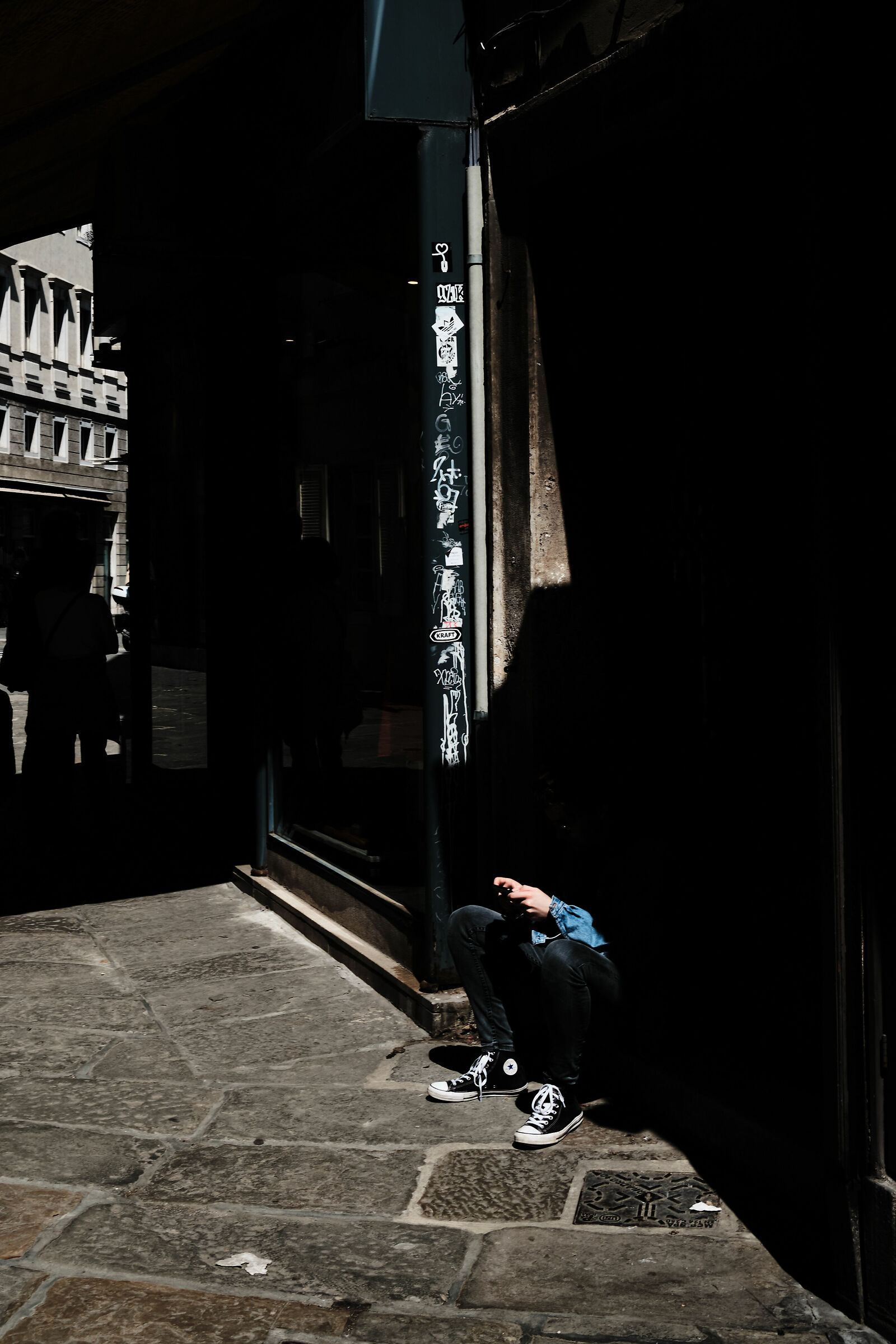 Hidden in the dark