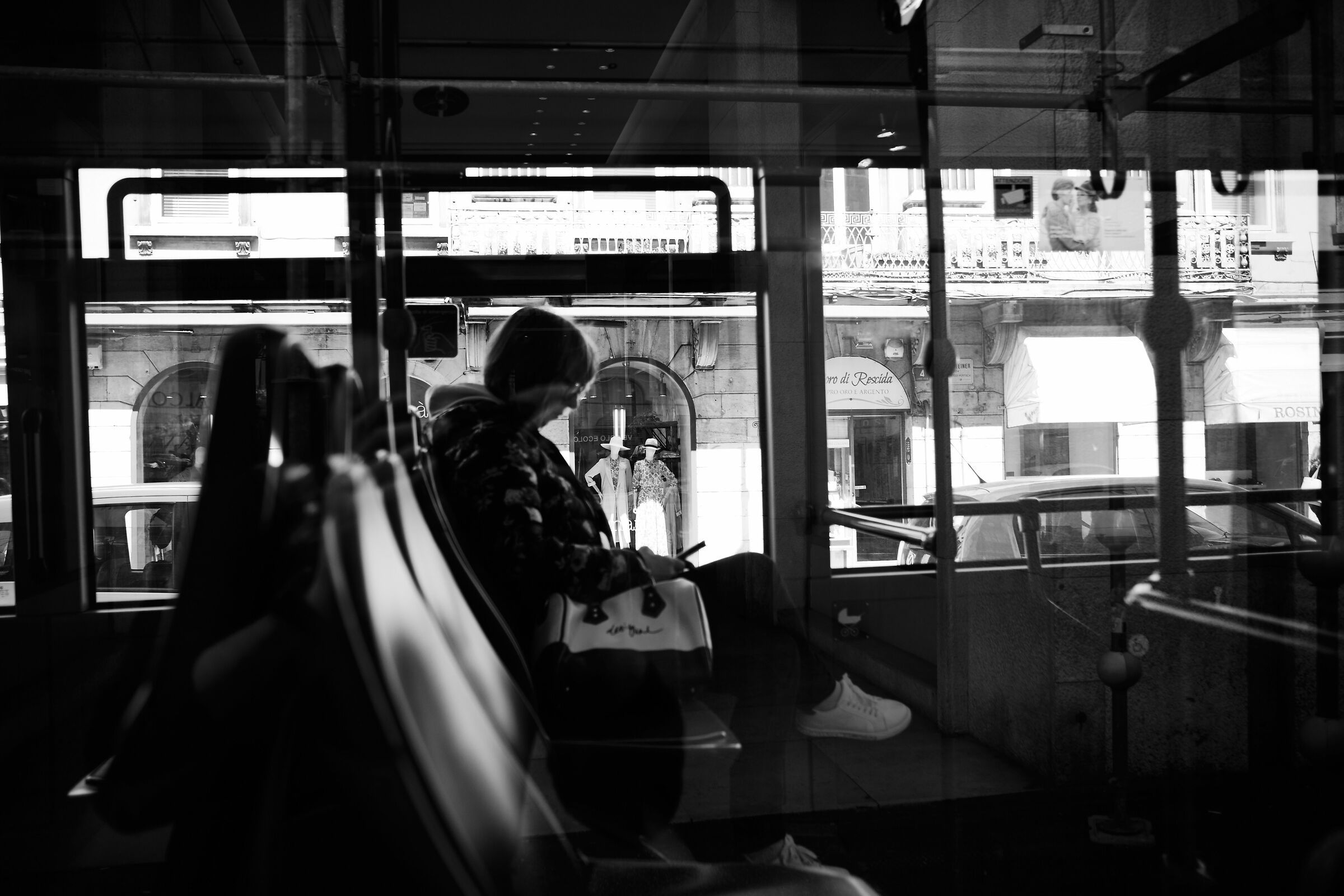 On the bus
