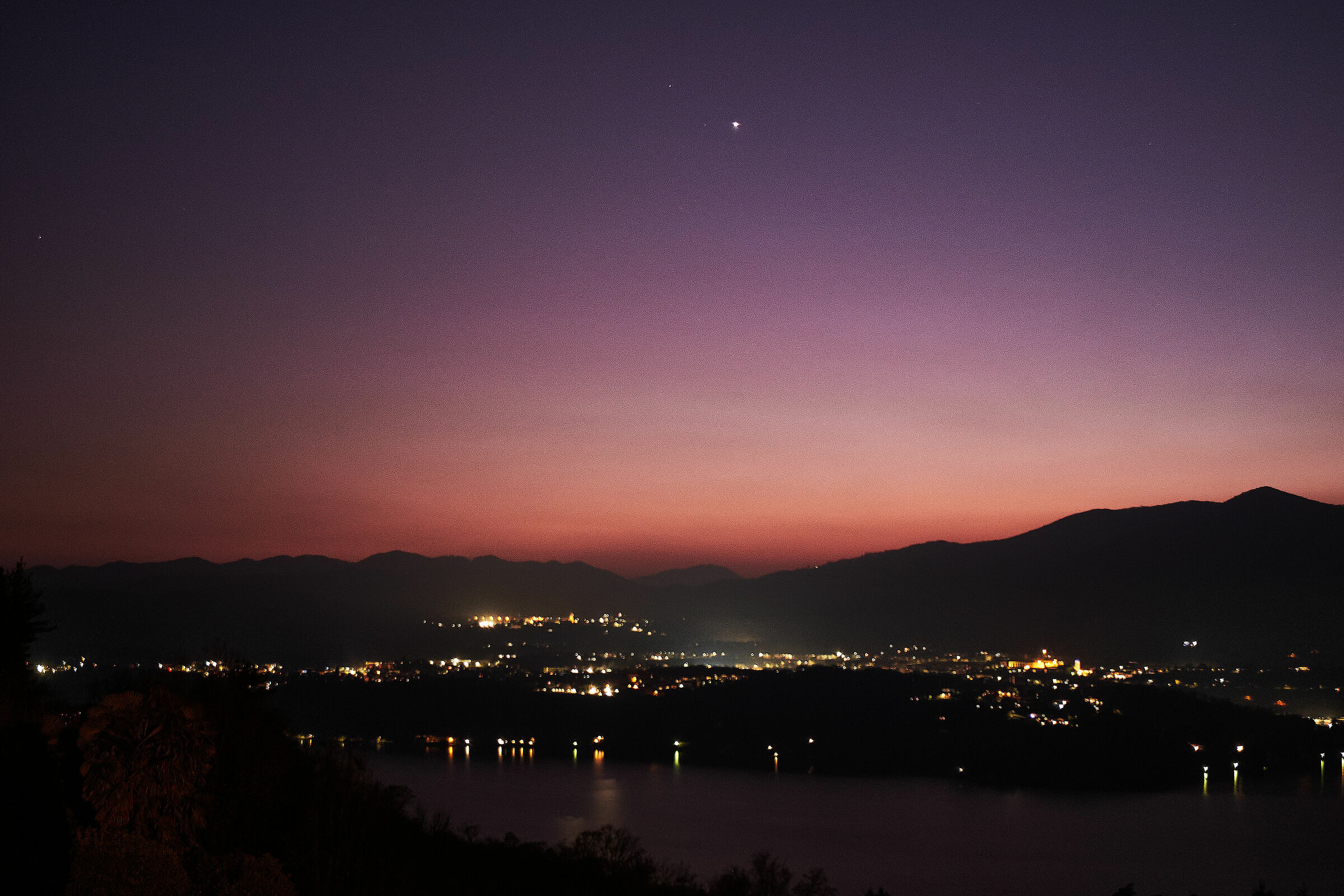 Luce dopo il tramonto