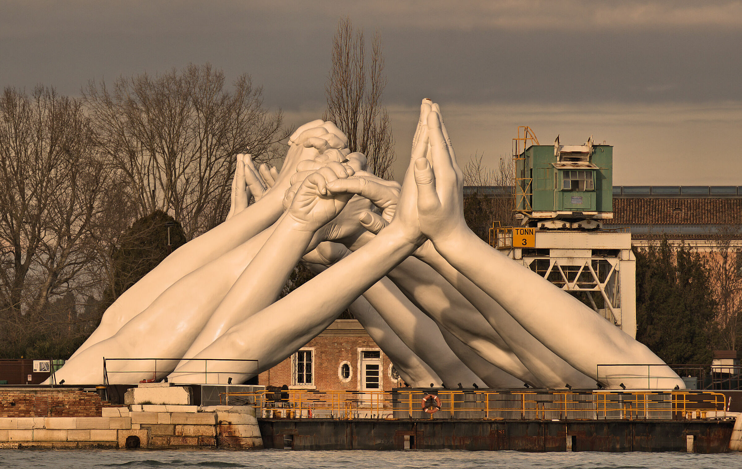 Lorenzo Quinn's Hands