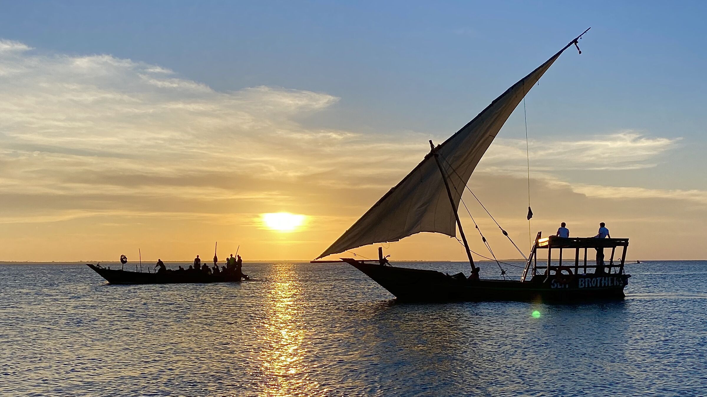 Sunset in Zanzibar