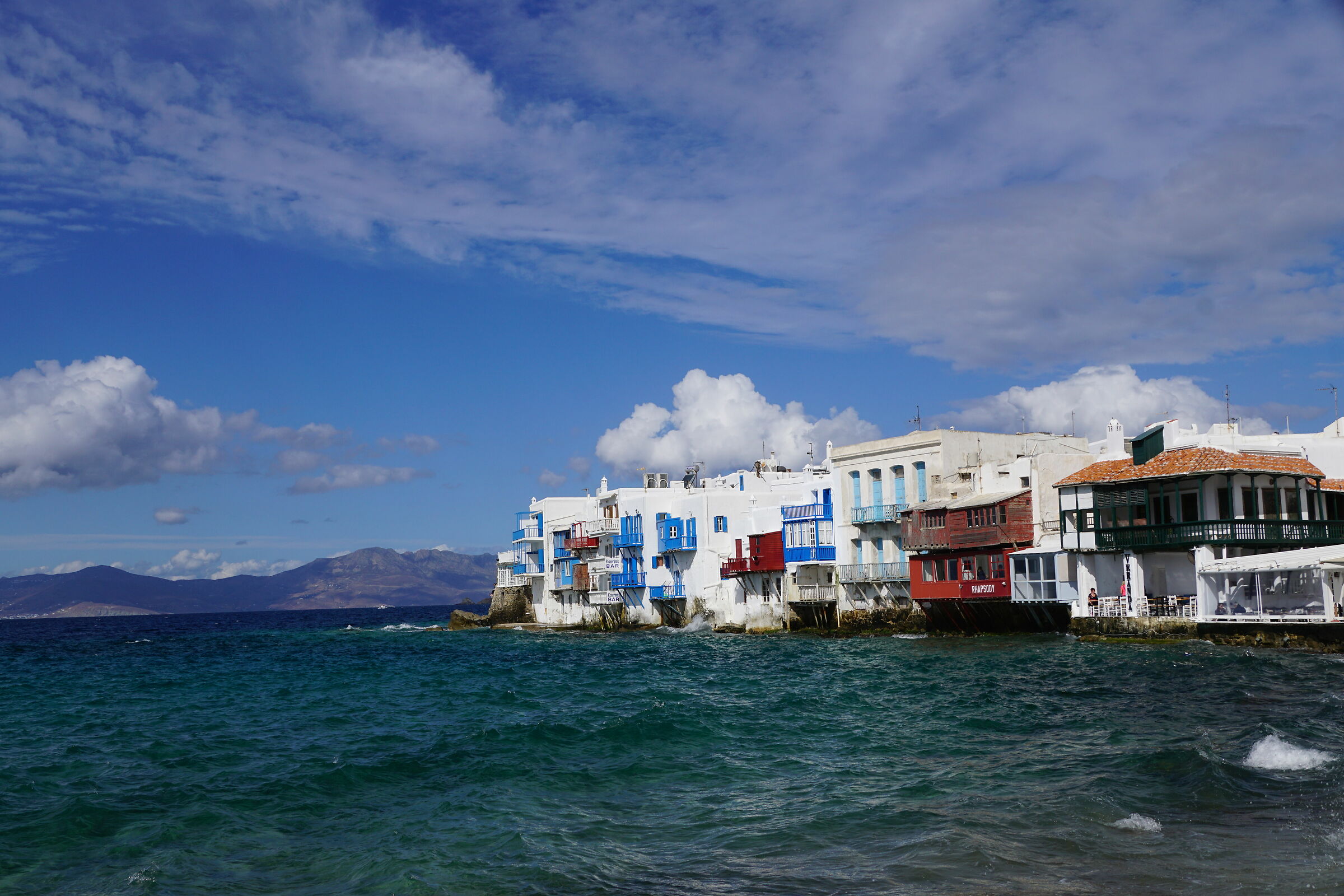 The little Venice of the island of Mykonos