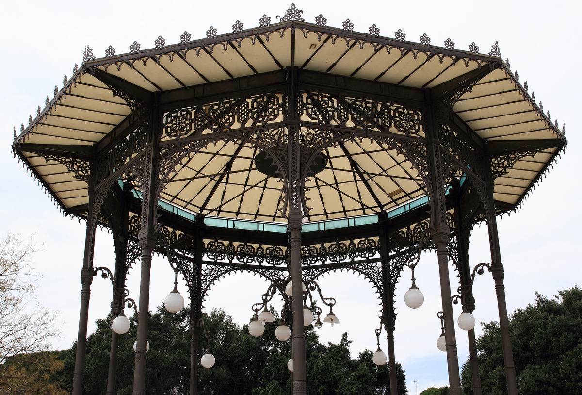 Gazebo for orchestra