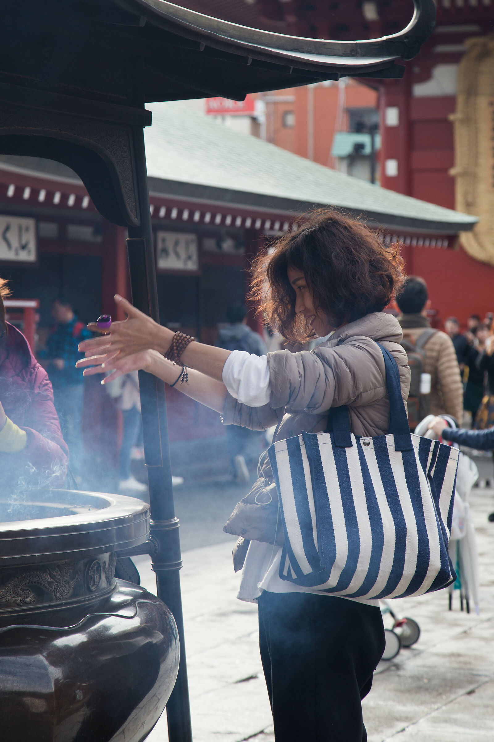 Un momento a Asakusa