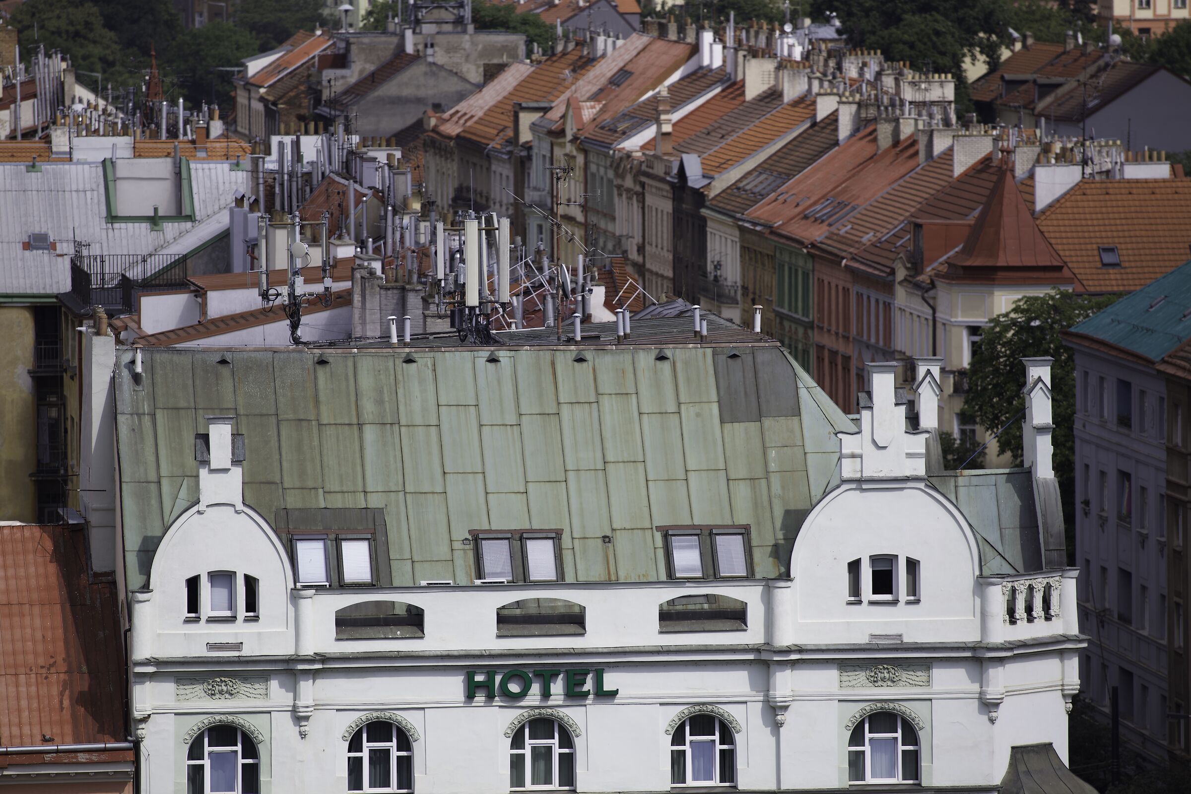 Roofs in Prague - Sommer 2019