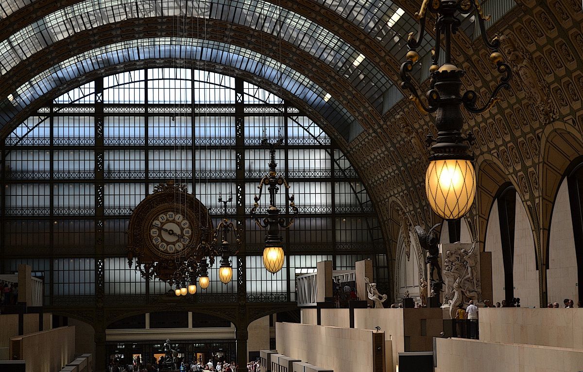 I lampadari del museo d'Orsay