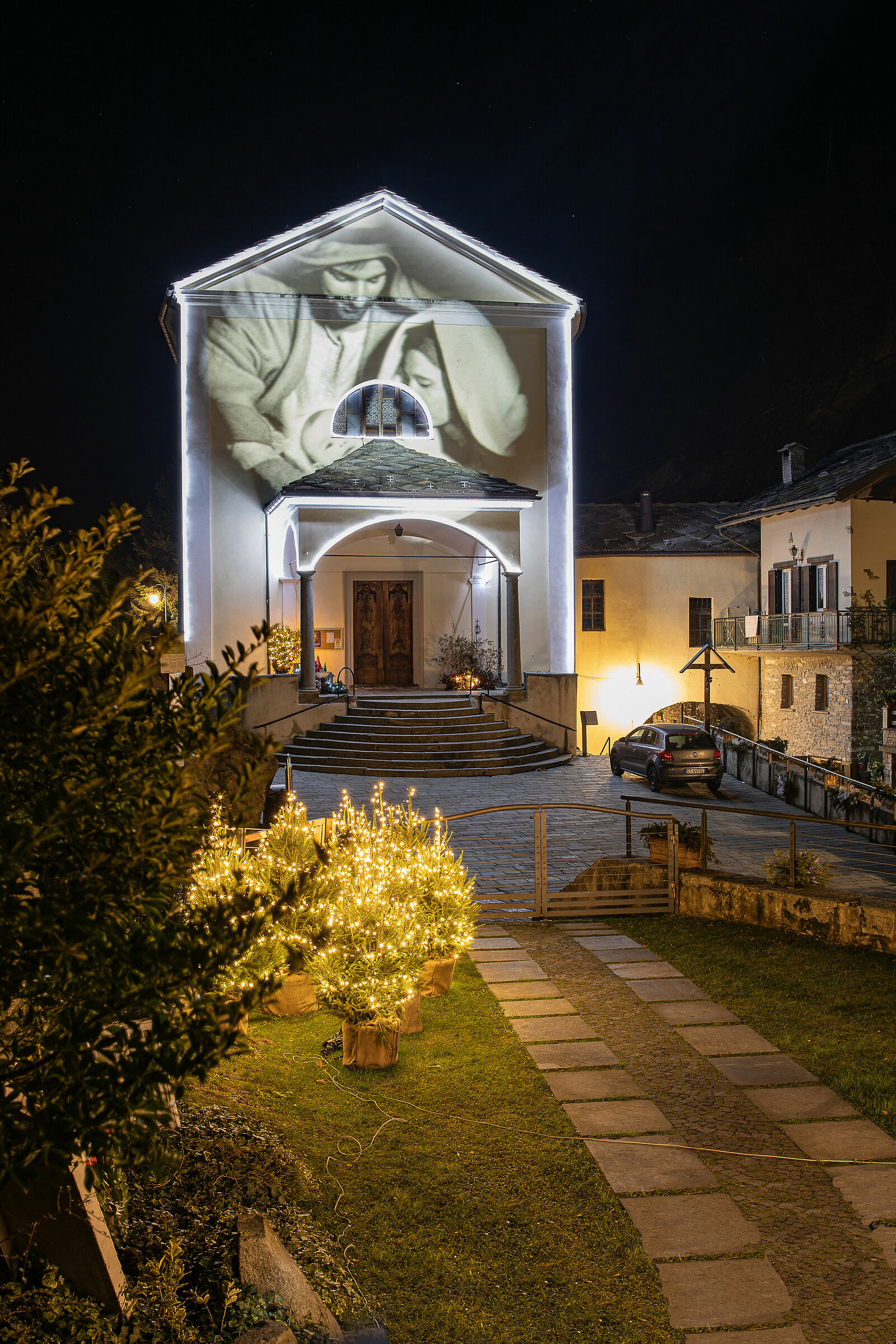 Bard Church over Christmas