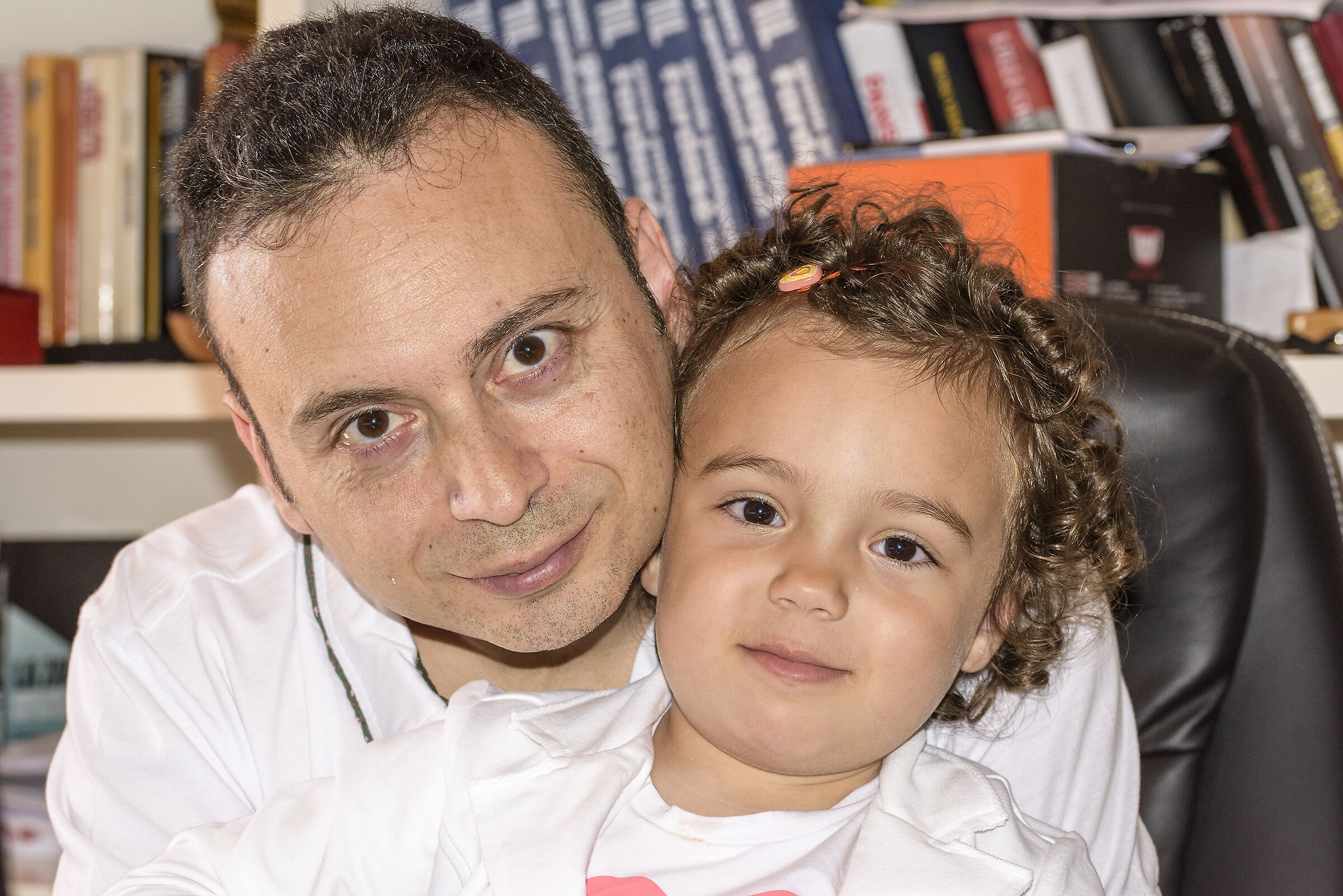 La nipotina con mio figlio