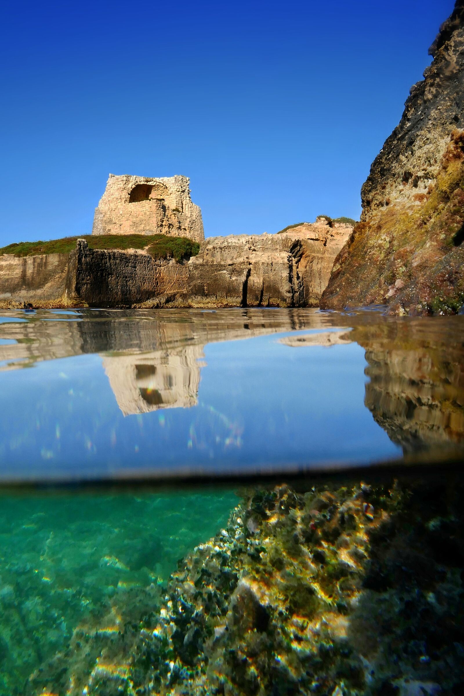 Torre di roca con Snapseed