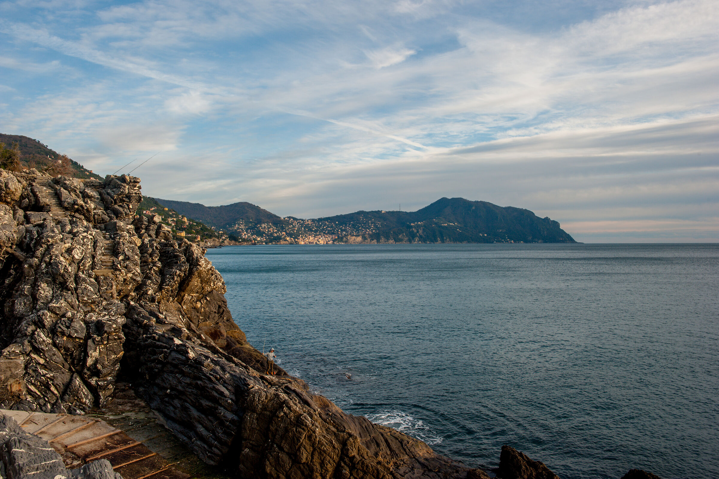 Promontorio della Ruta visto da Pieve Ligure
