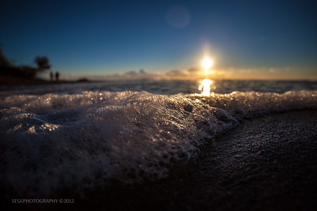 thousand bubbles and blue