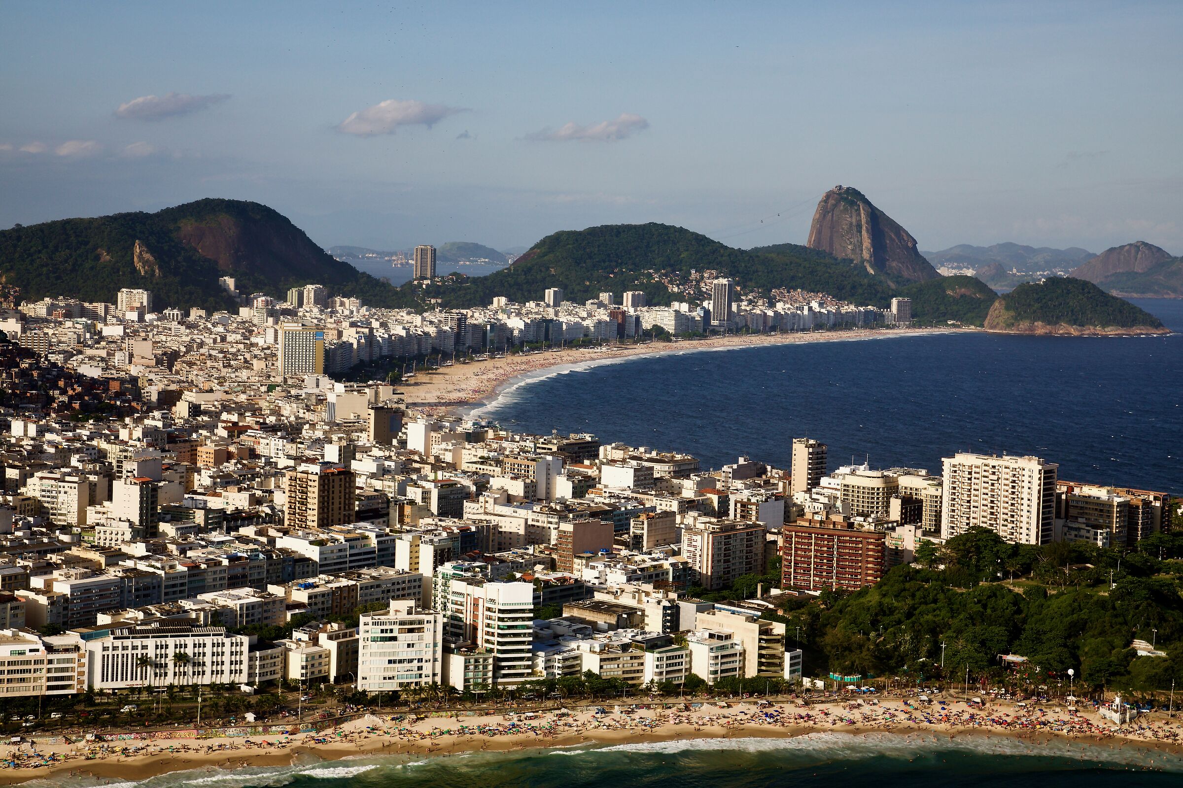 Ipanema and Copacabana. Rio de Janeiro