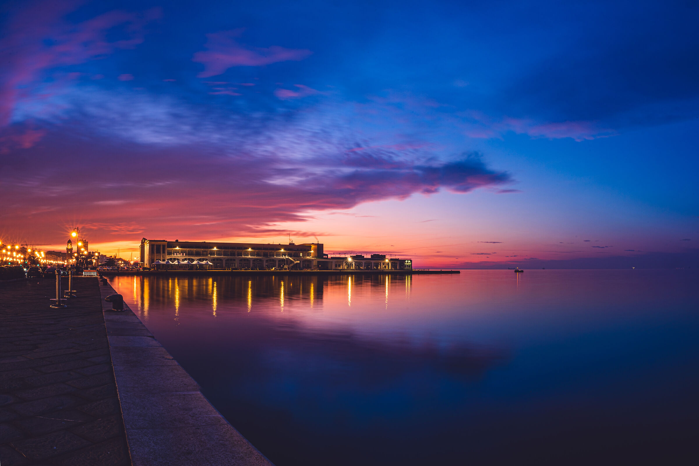 Sunset in Trieste
