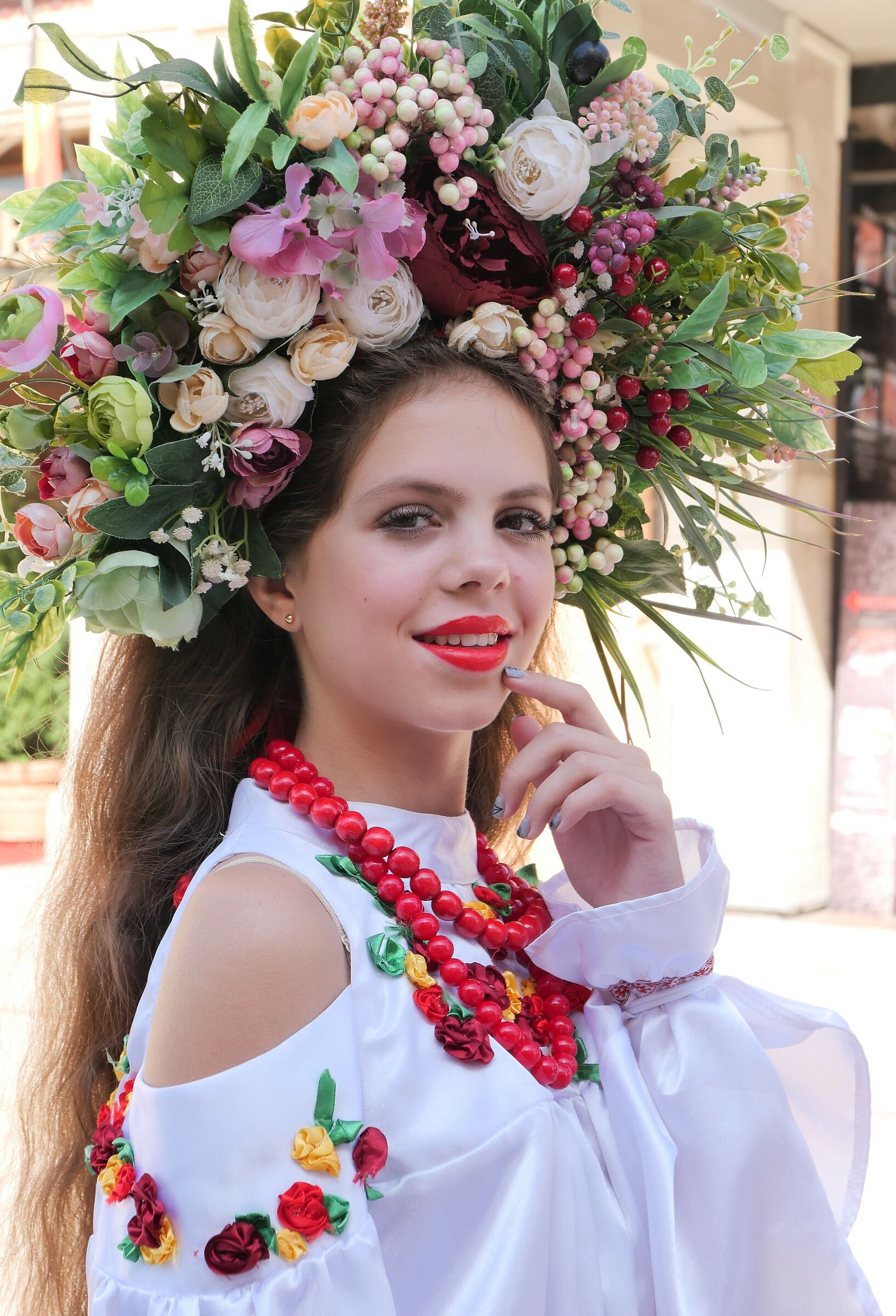 Moderna Fanciulla in Fiore.